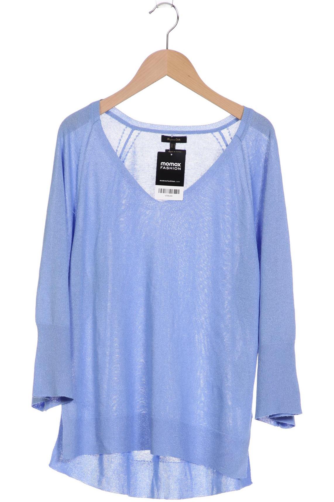 

Massimo Dutti Damen Pullover, blau, Gr. 38