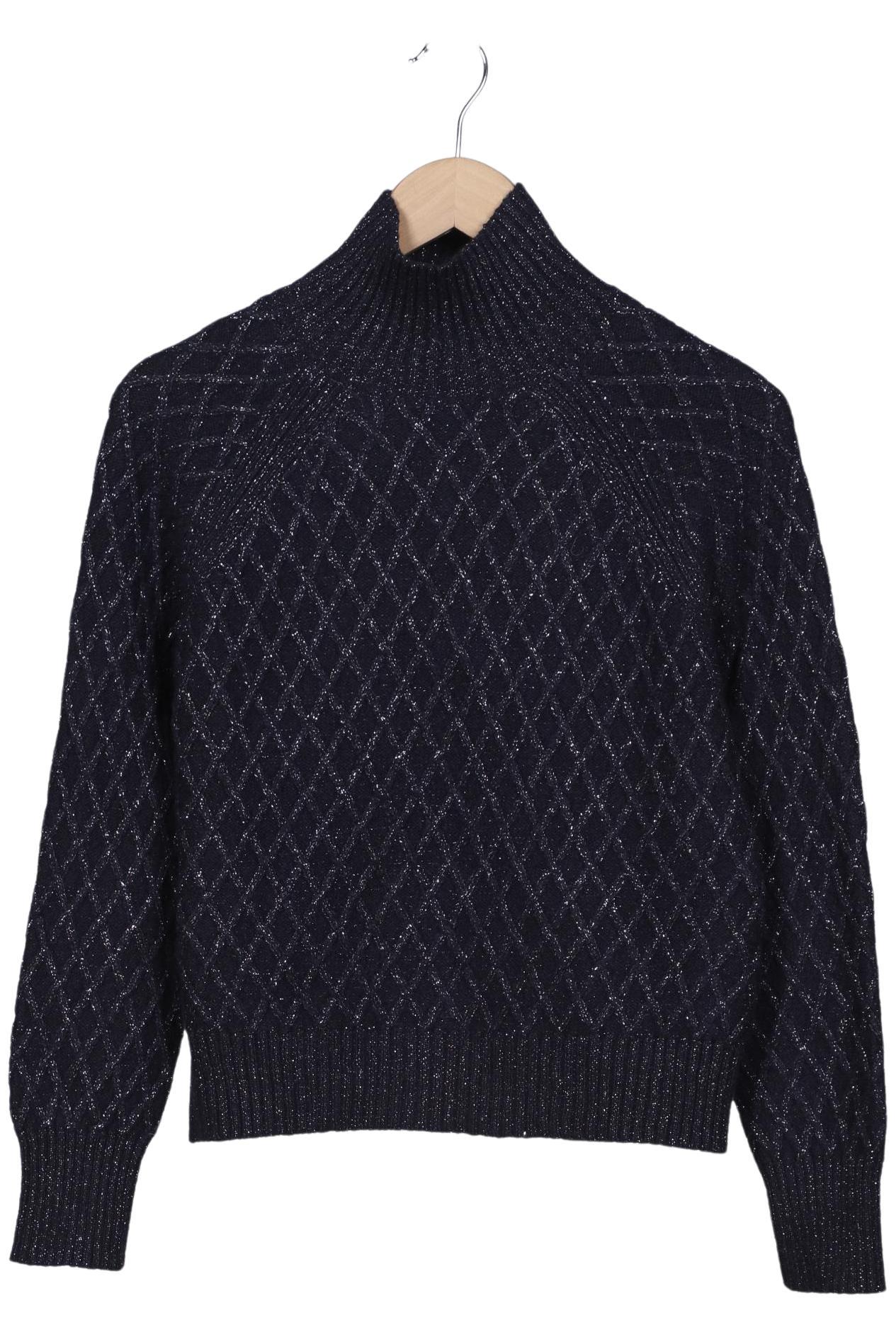 

Massimo Dutti Damen Pullover, marineblau, Gr. 36