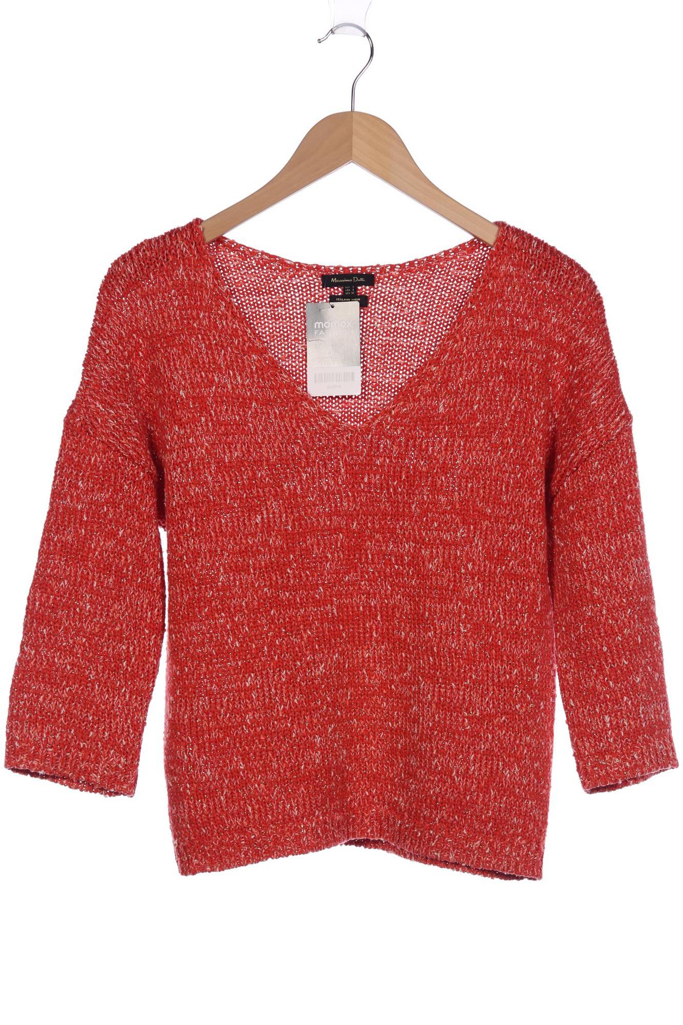 

Massimo Dutti Damen Pullover, rot, Gr. 36