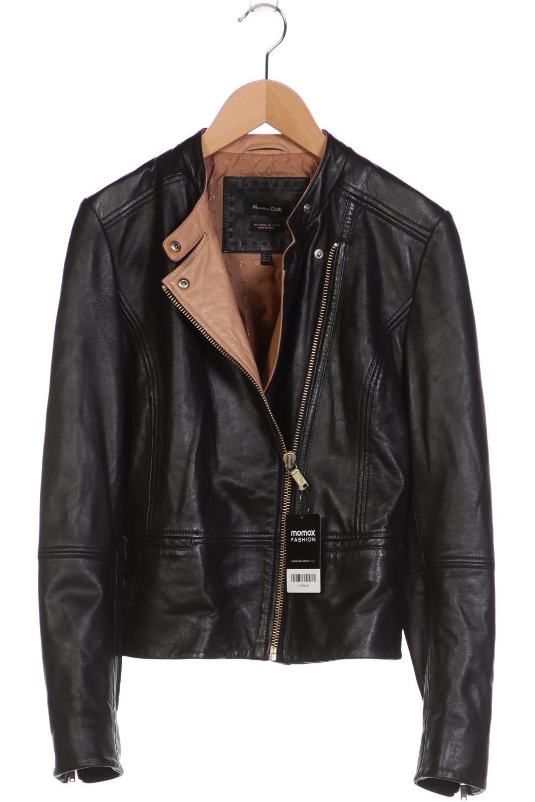 

Massimo Dutti Damen Jacke, schwarz, Gr. 36
