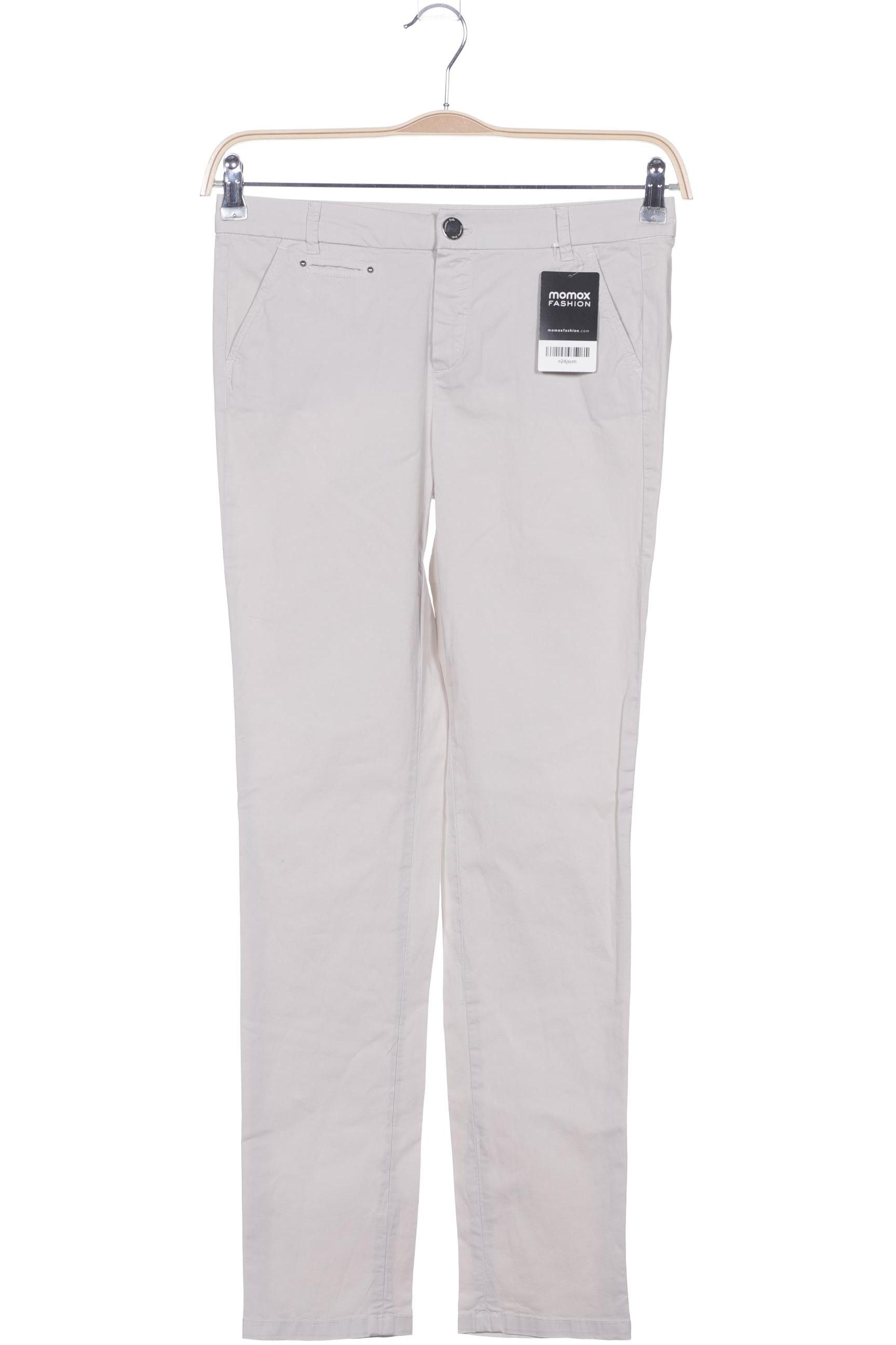 

Massimo Dutti Damen Stoffhose, cremeweiß, Gr. 36