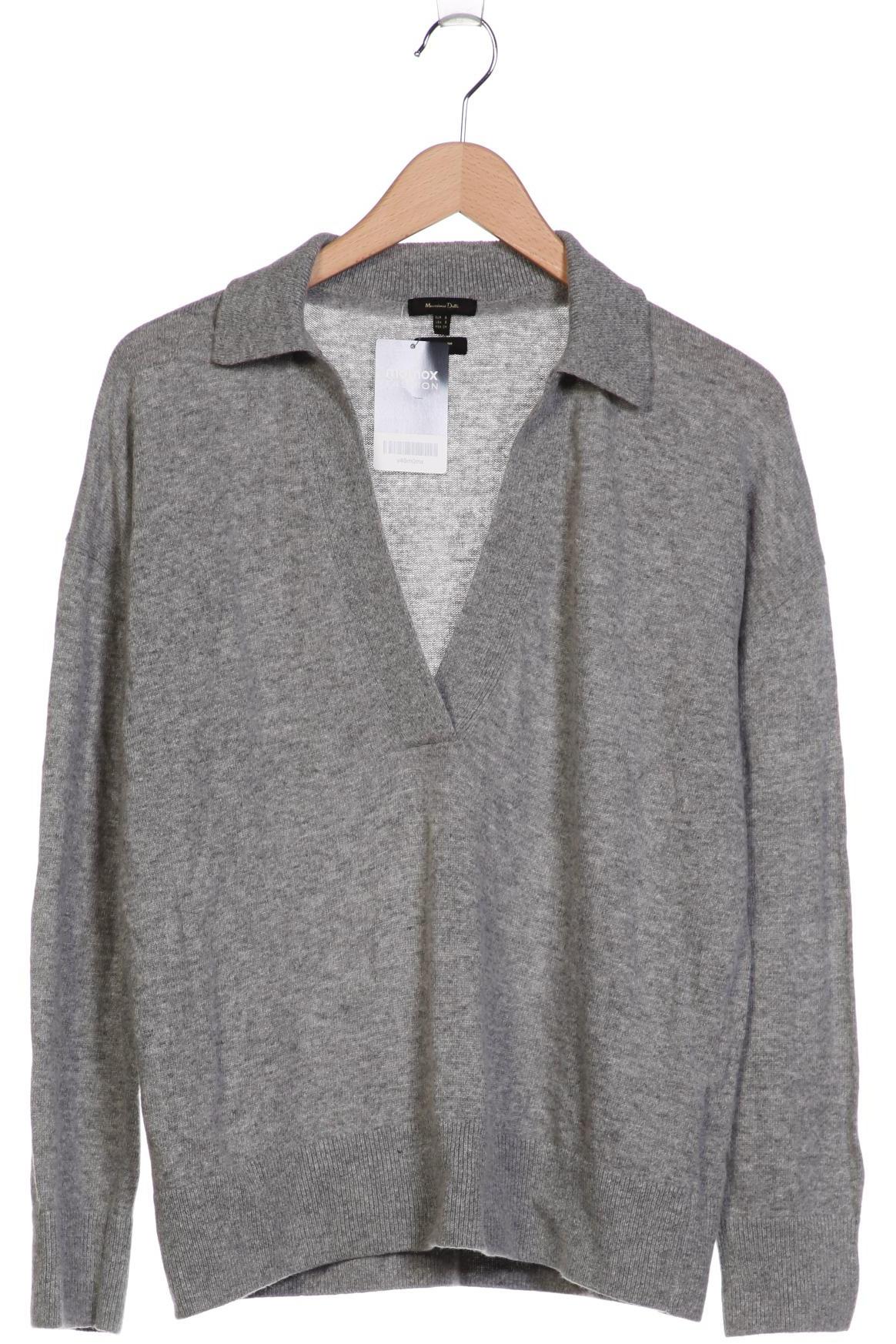 

Massimo Dutti Damen Pullover, grau, Gr. 36
