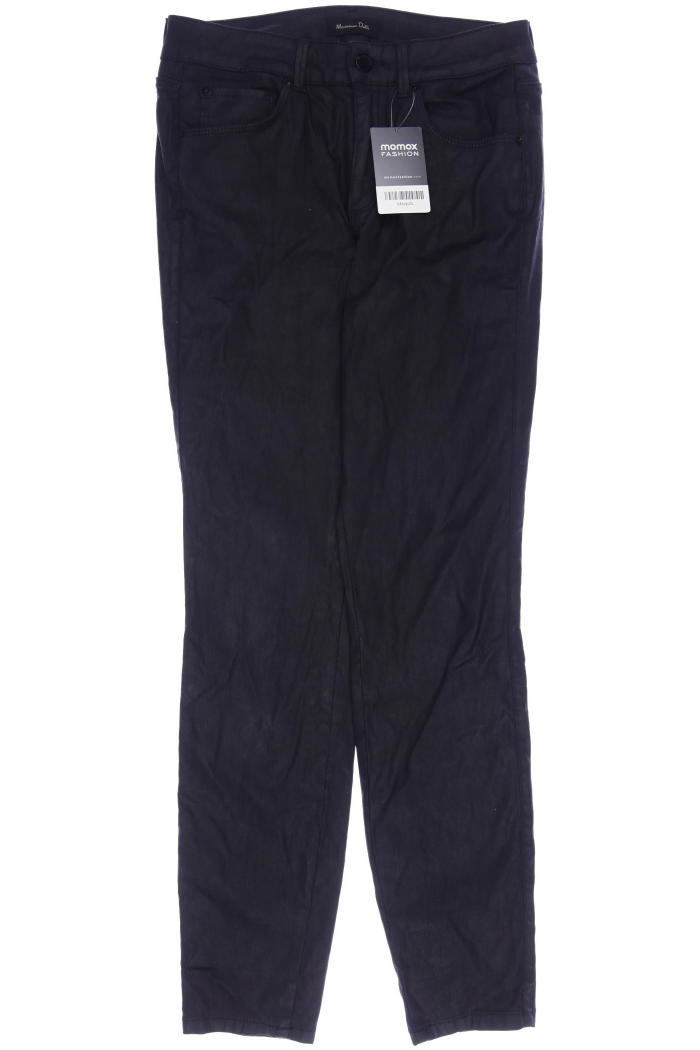 

Massimo Dutti Damen Stoffhose, schwarz