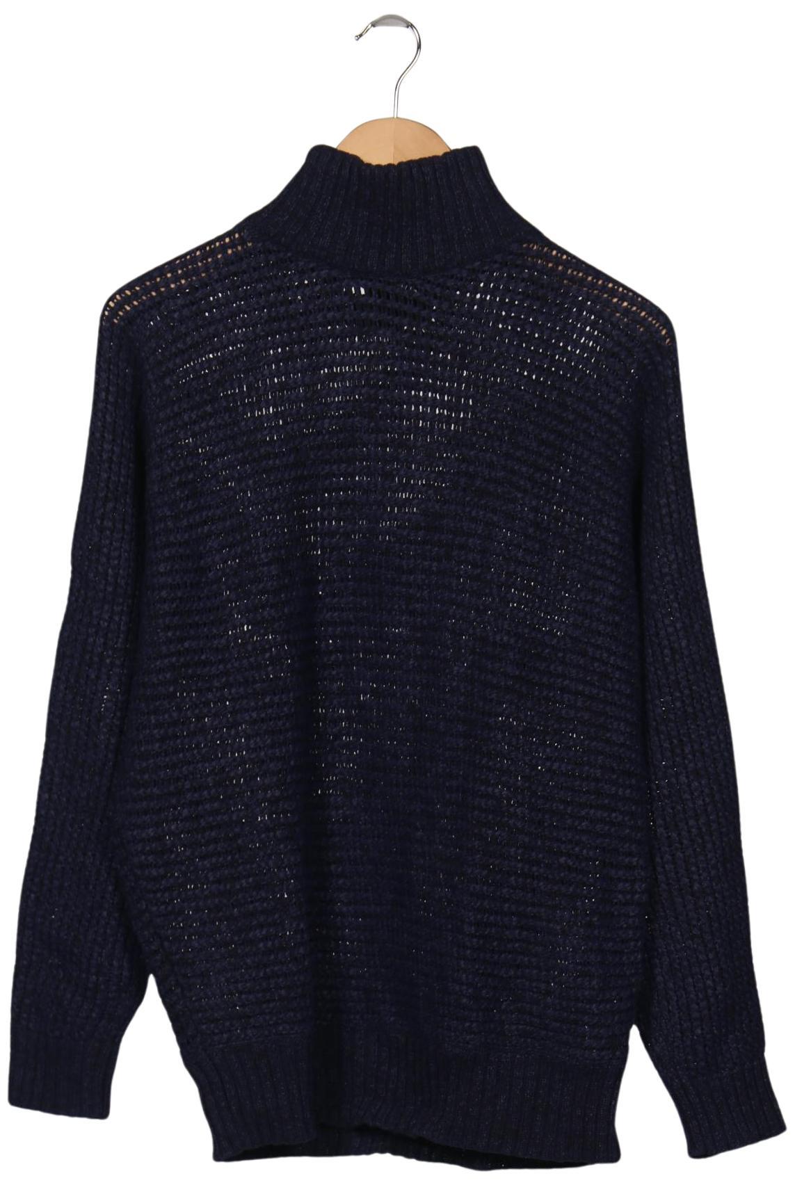 

Massimo Dutti Damen Pullover, marineblau, Gr. 38