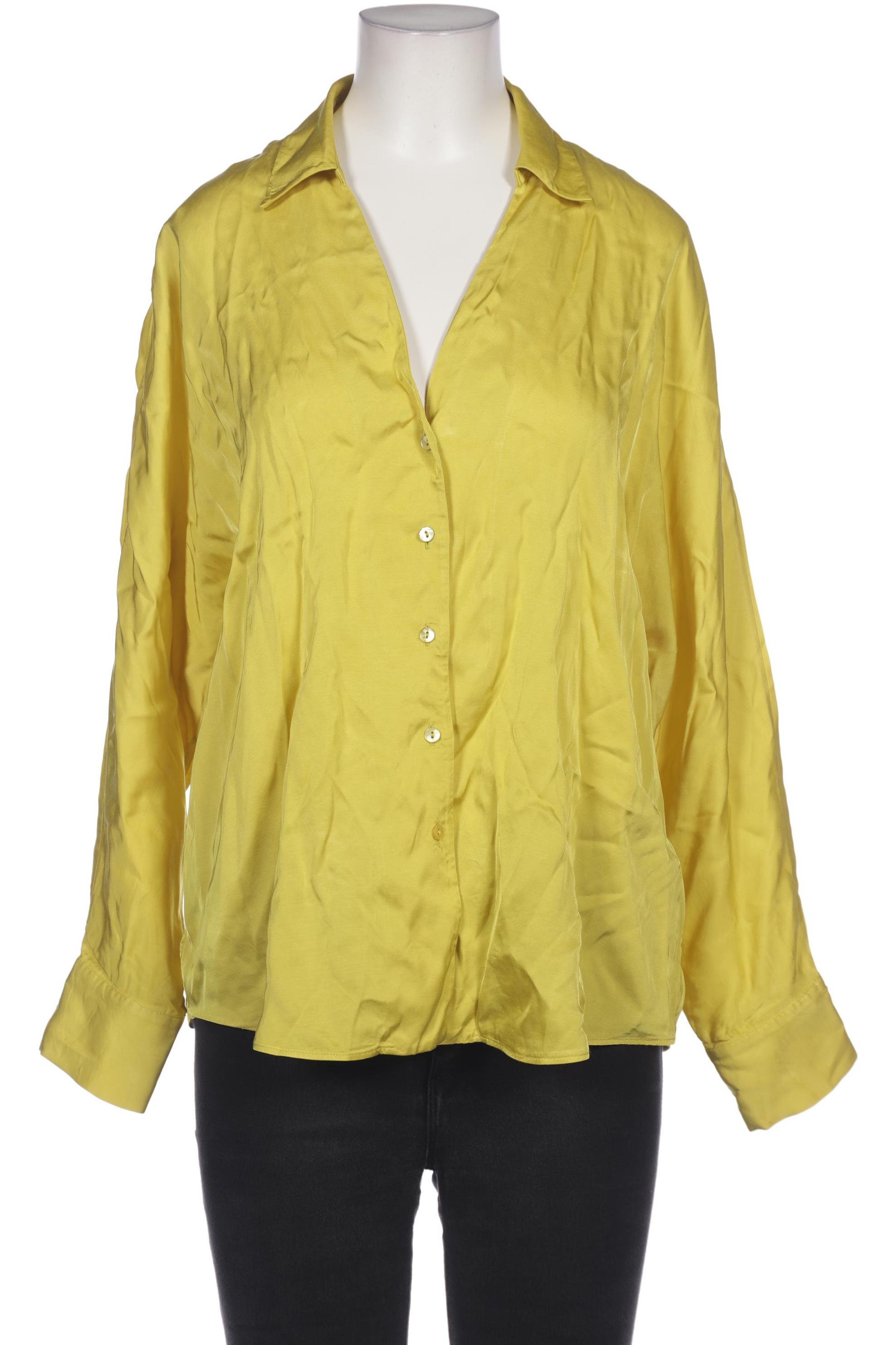 

Massimo Dutti Damen Bluse, gelb, Gr. 36