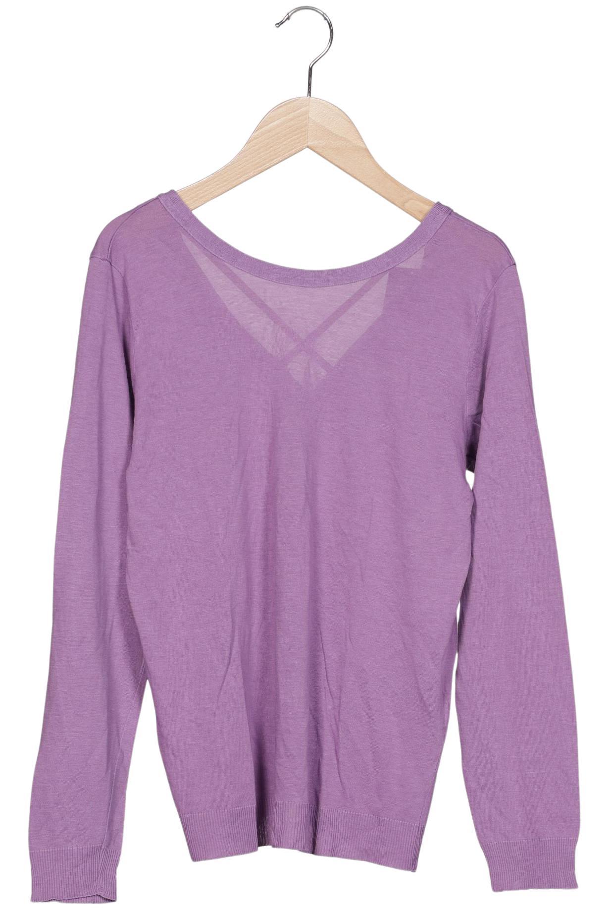 

Massimo Dutti Damen Langarmshirt, flieder, Gr. 38