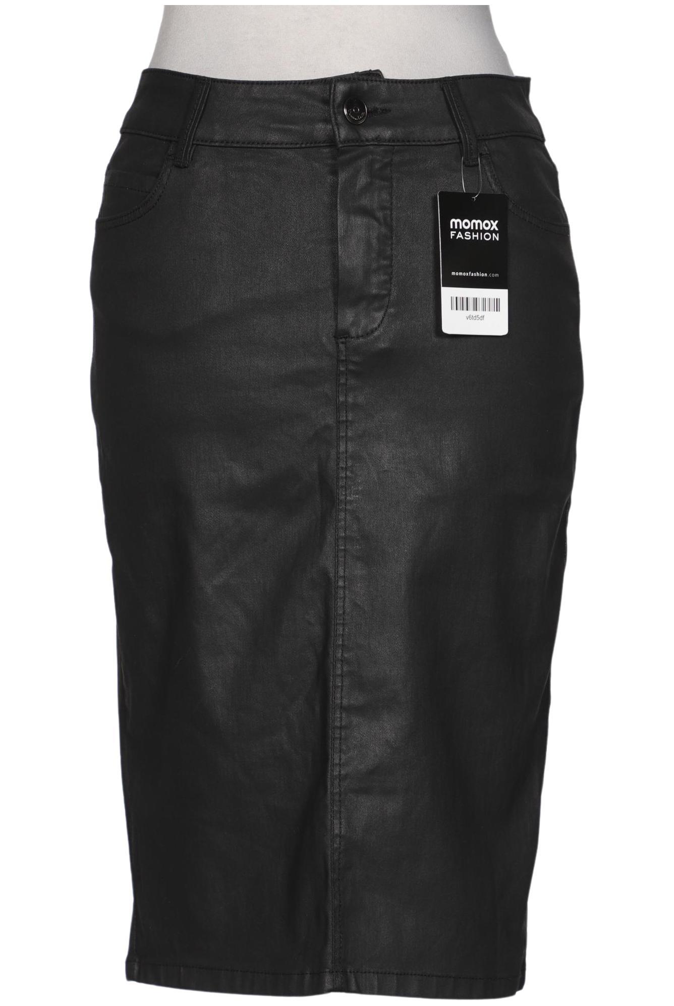 

Massimo Dutti Damen Rock, schwarz, Gr. 34