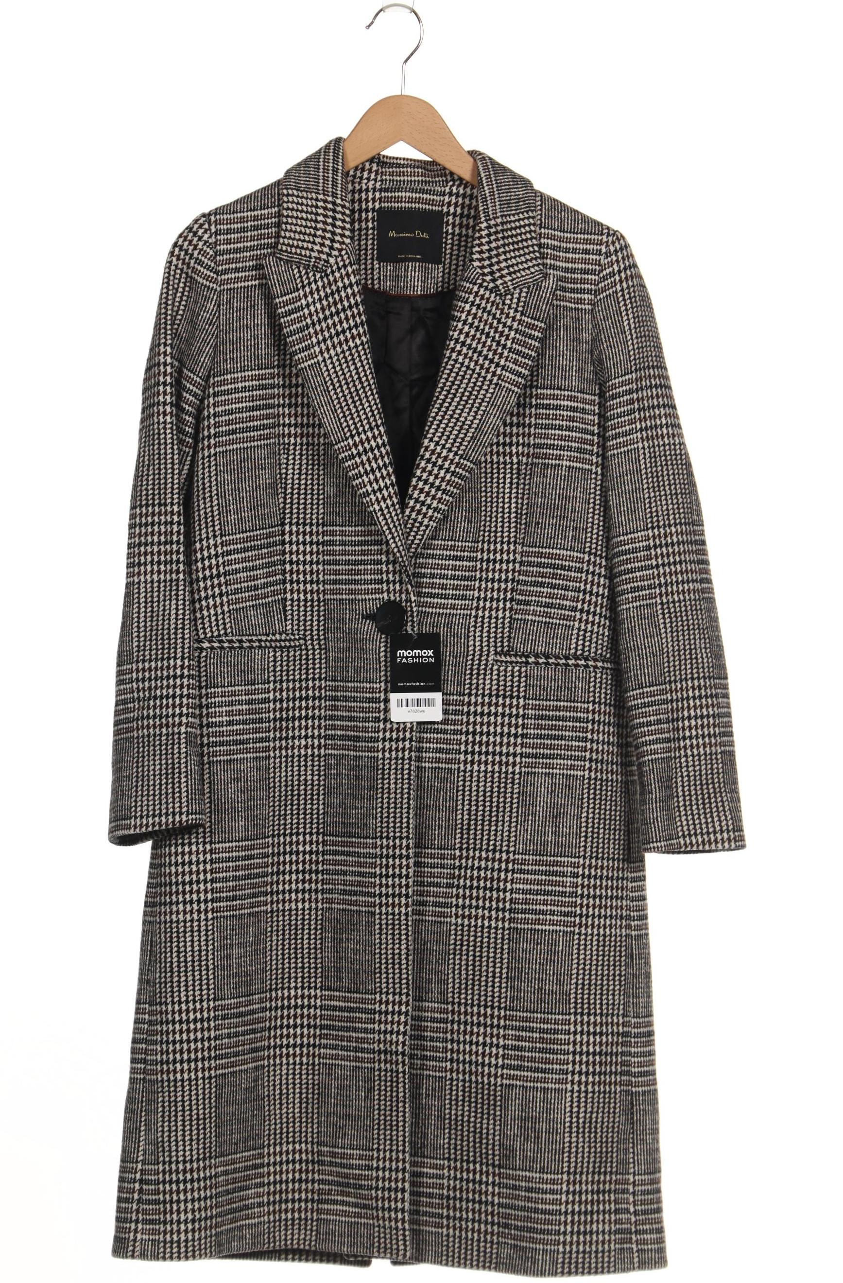 

Massimo Dutti Damen Mantel, schwarz, Gr. 40