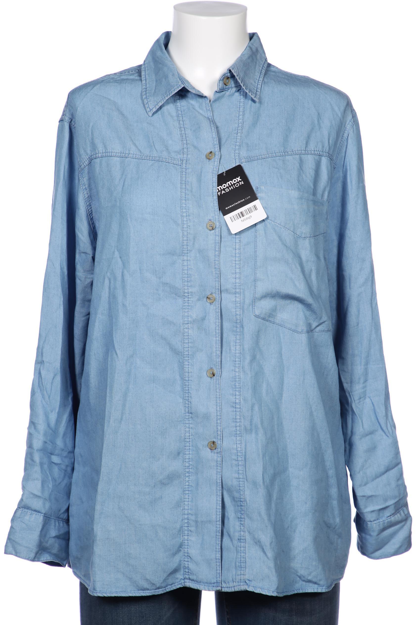 

Massimo Dutti Damen Bluse, hellblau, Gr. 40