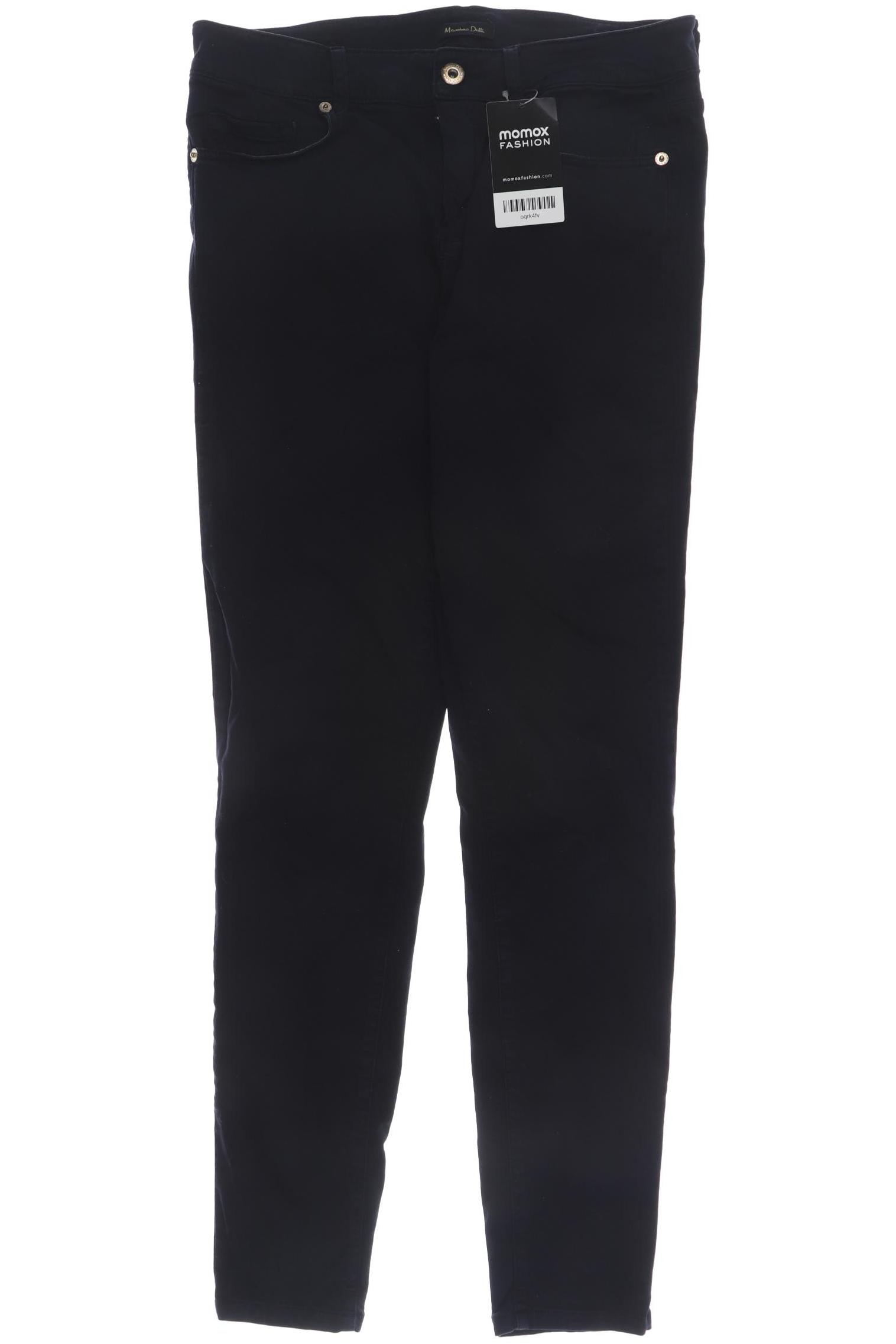 

Massimo Dutti Damen Stoffhose, marineblau, Gr. 40
