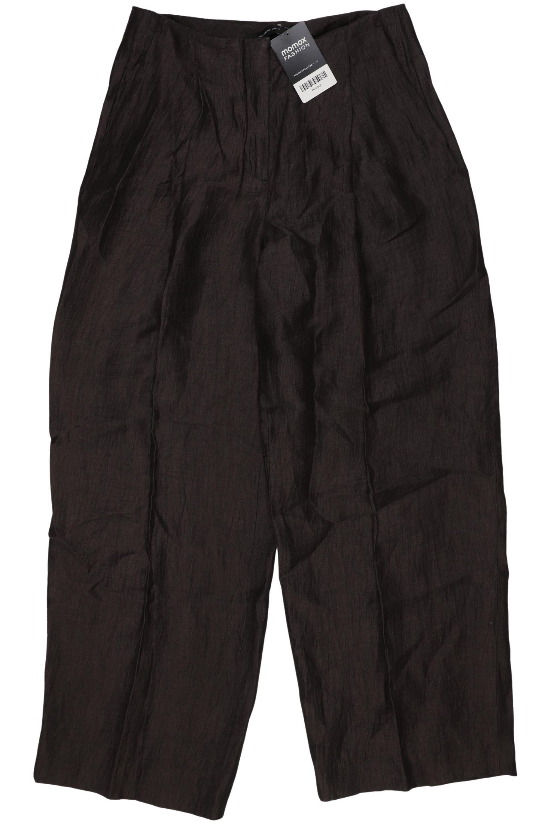 

Massimo Dutti Damen Stoffhose, braun, Gr. 36