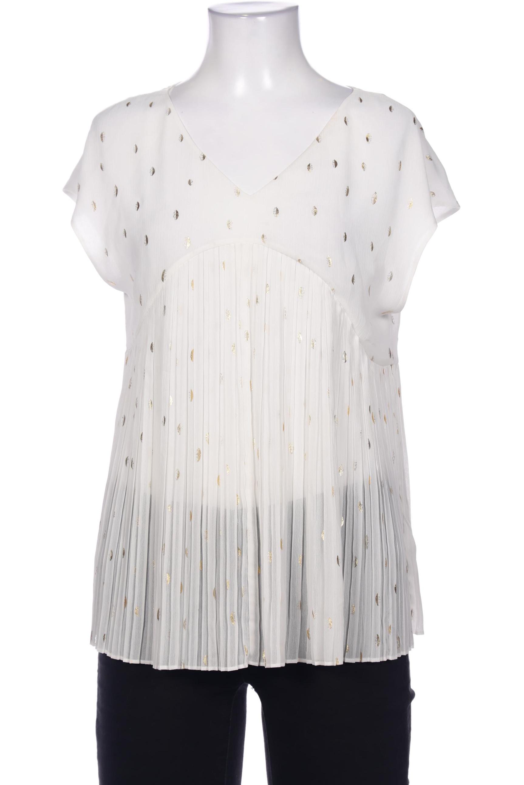 

Massimo Dutti Damen Bluse, weiß, Gr. 36