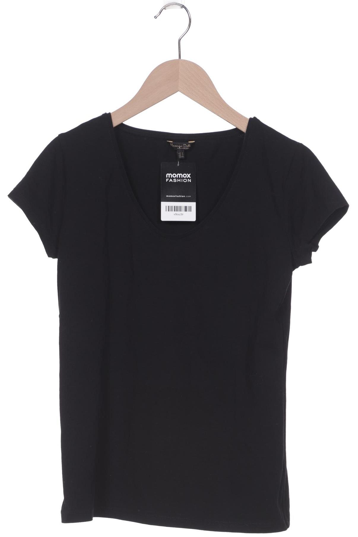 

Massimo Dutti Damen T-Shirt, schwarz, Gr. 38
