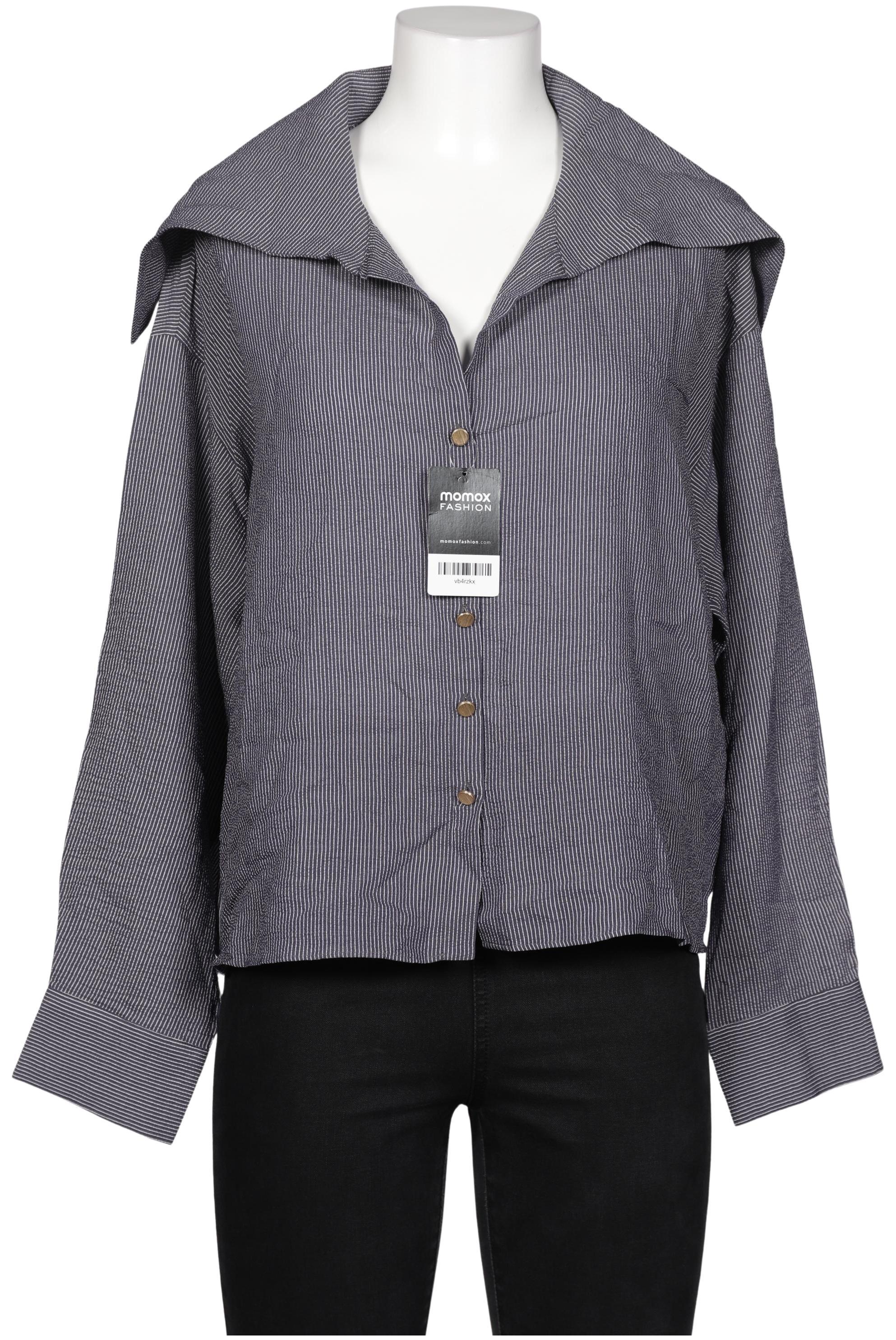 

Massimo Dutti Damen Bluse, grau, Gr. 38