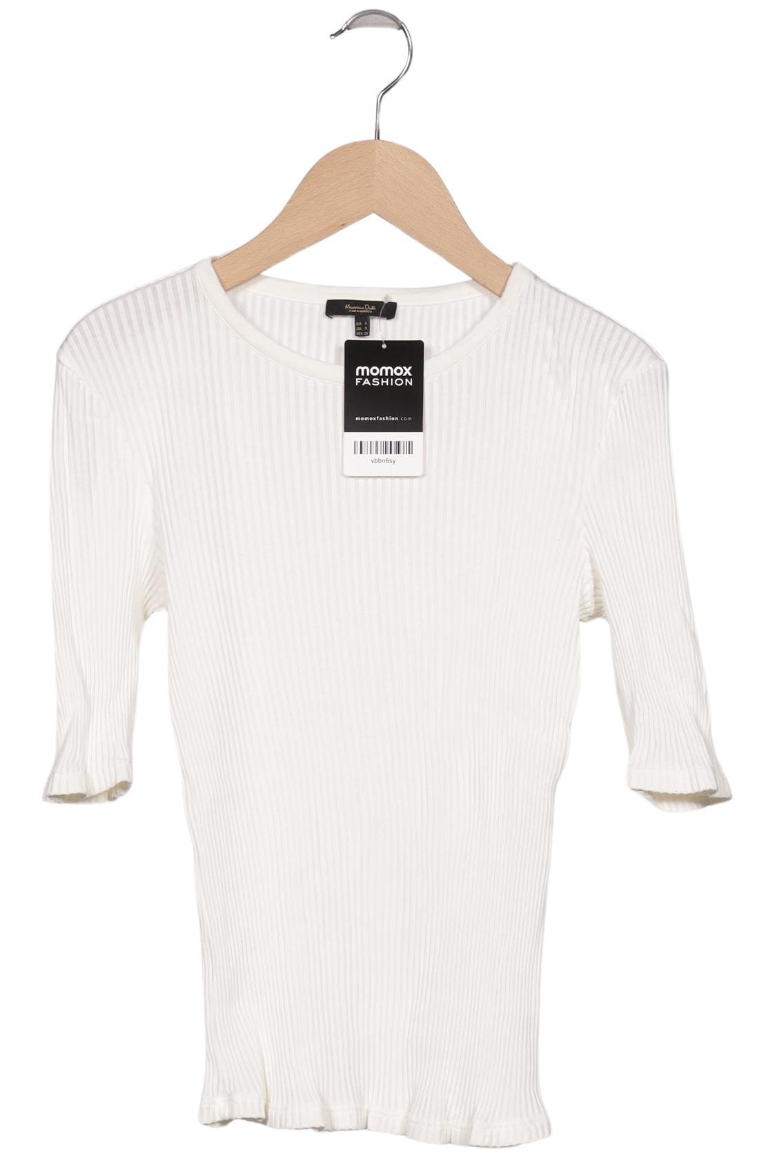 

Massimo Dutti Damen T-Shirt, weiß, Gr. 36