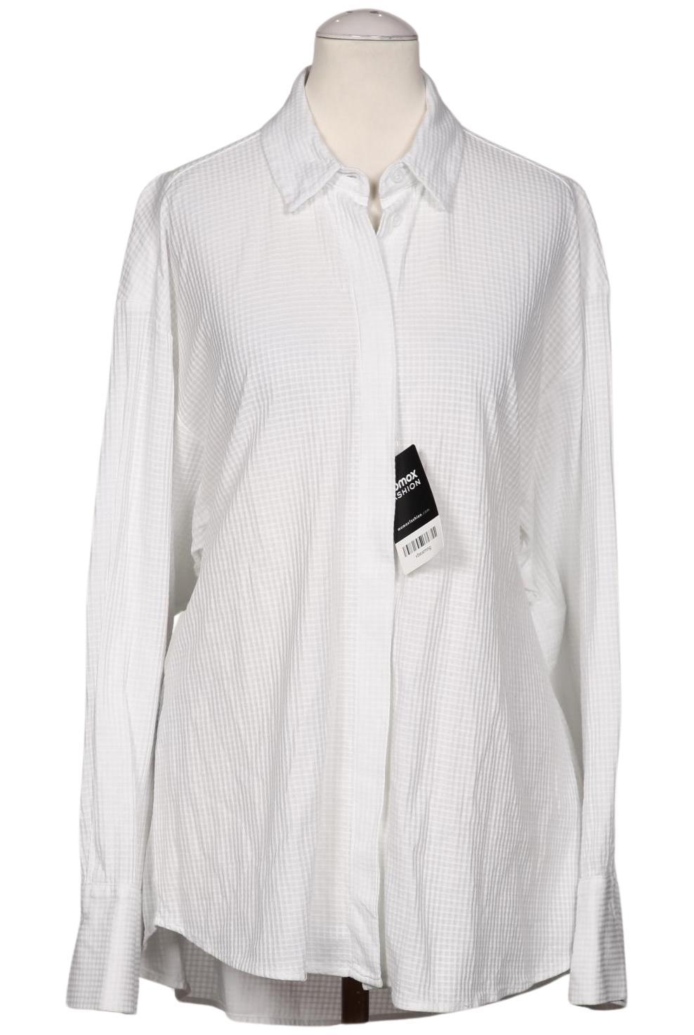 

Massimo Dutti Damen Bluse, weiß, Gr. 36