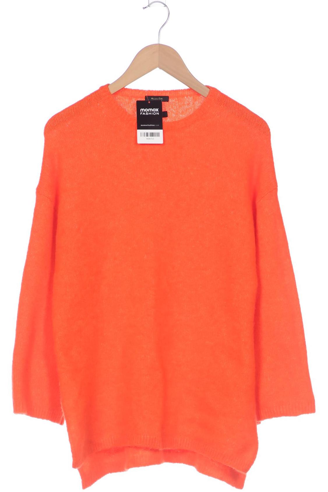 

Massimo Dutti Damen Pullover, orange, Gr. 36