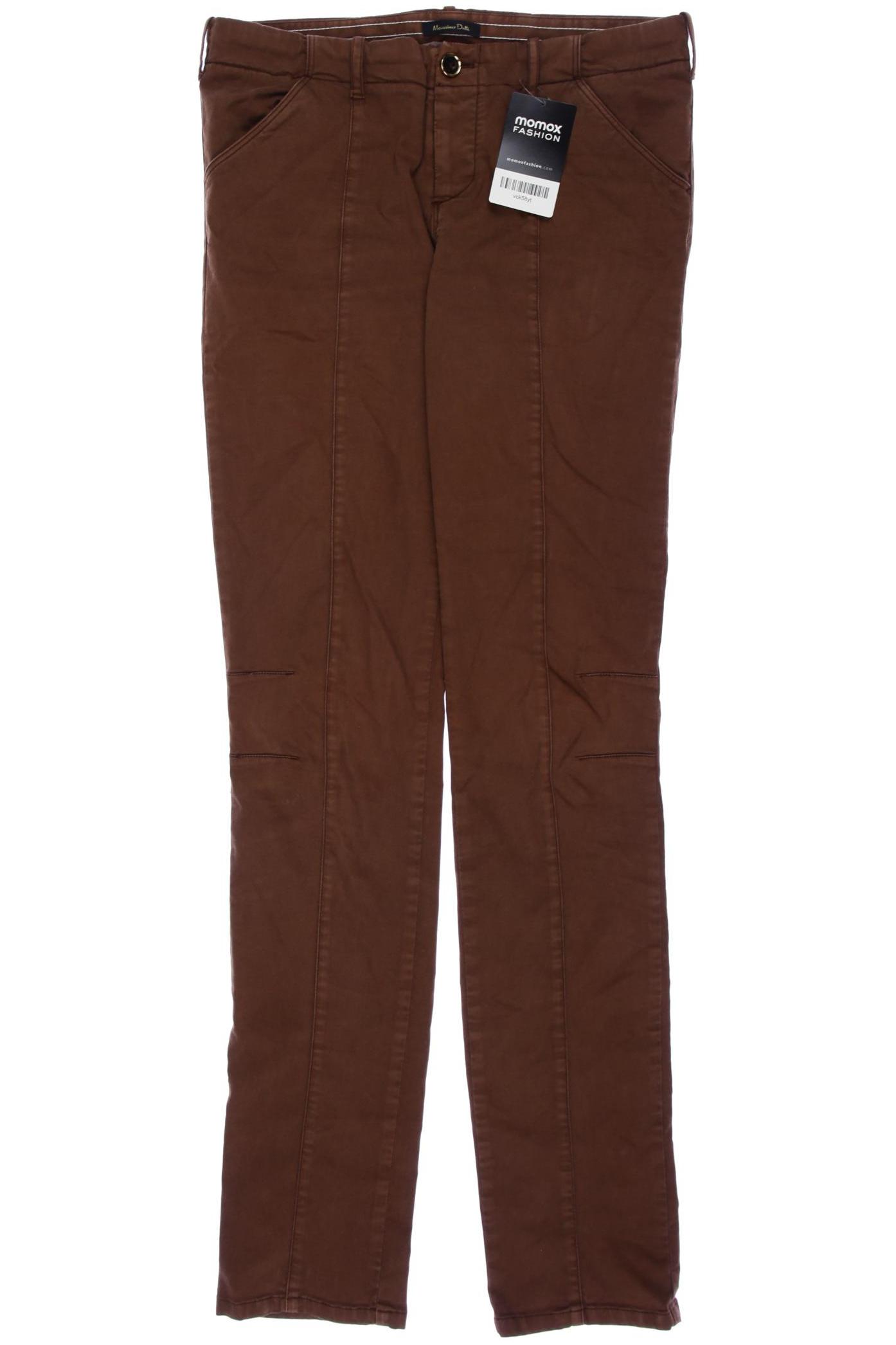 

Massimo Dutti Damen Stoffhose, braun, Gr. 36
