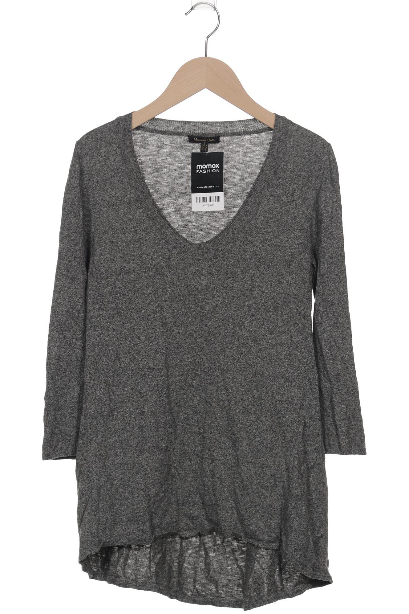 

Massimo Dutti Damen Pullover, grau, Gr. 36