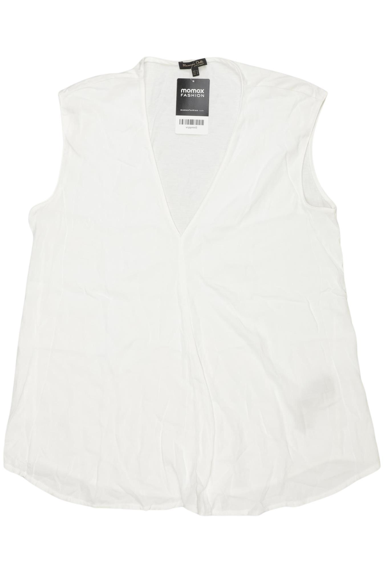 

Massimo Dutti Damen Top, cremeweiß, Gr. 38