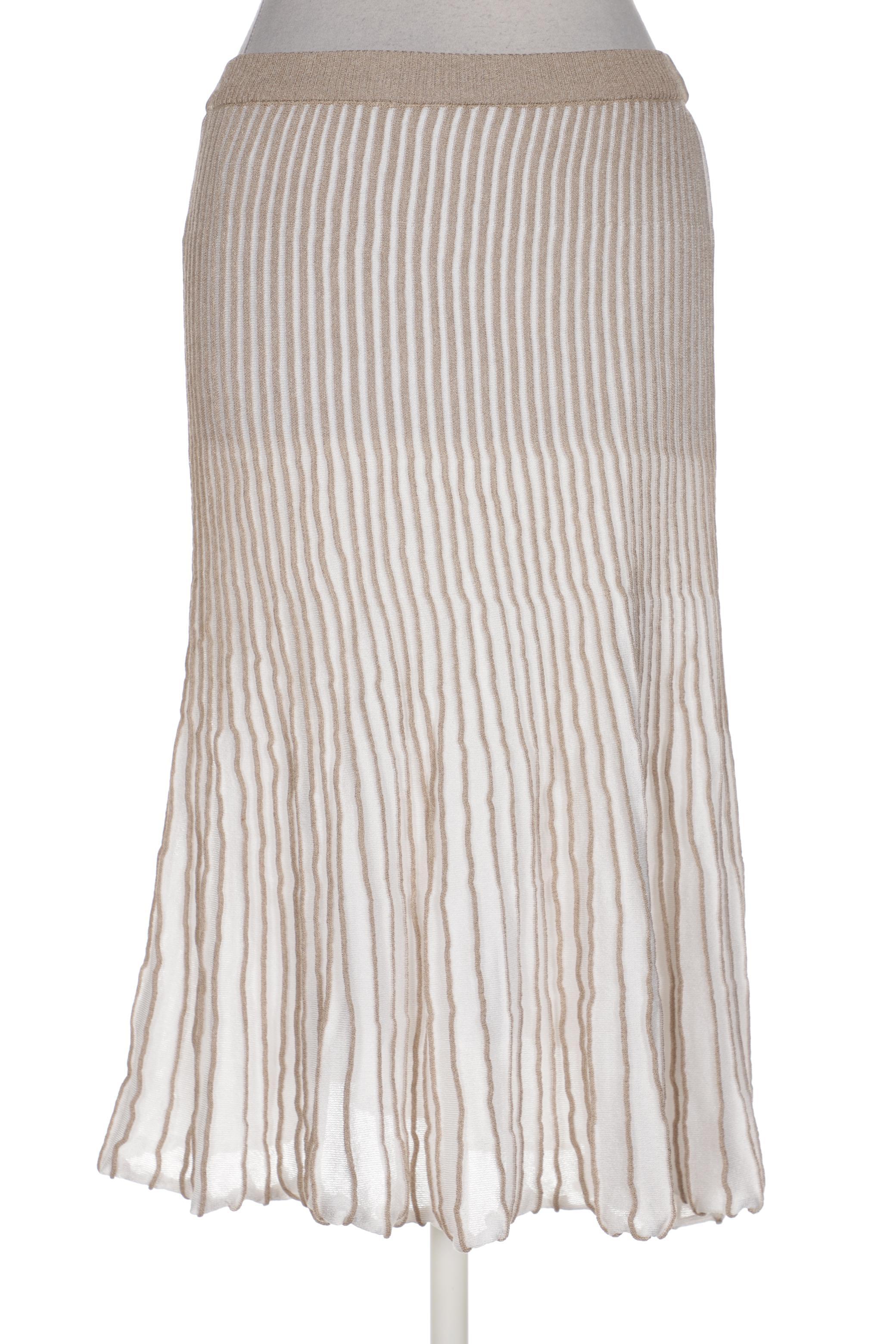 

Massimo Dutti Damen Rock, beige, Gr. 36