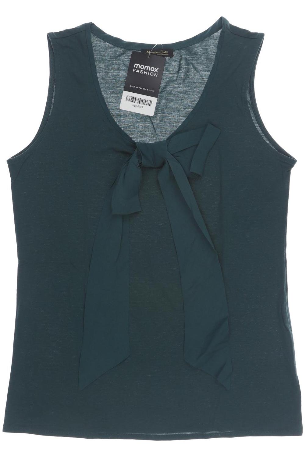 

Massimo Dutti Damen Top, grün, Gr. 34