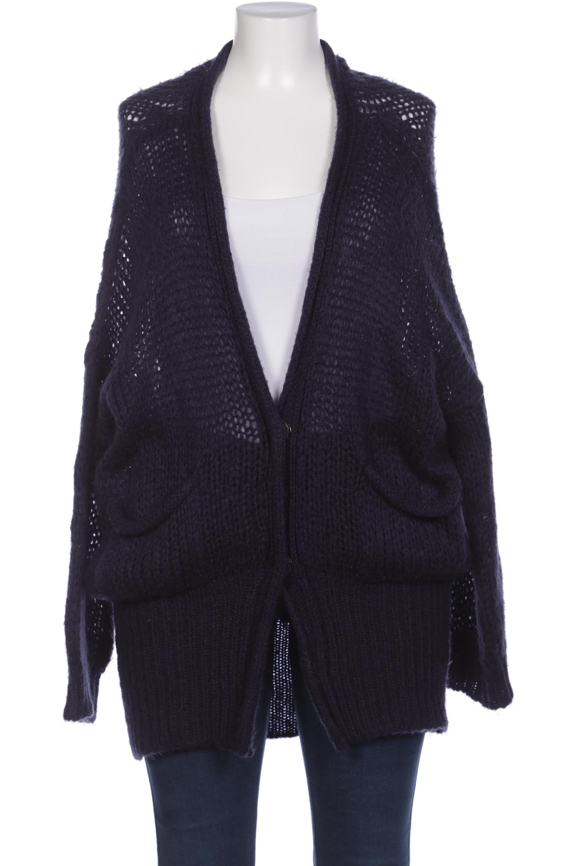 

Massimo Dutti Damen Strickjacke, marineblau, Gr. 42