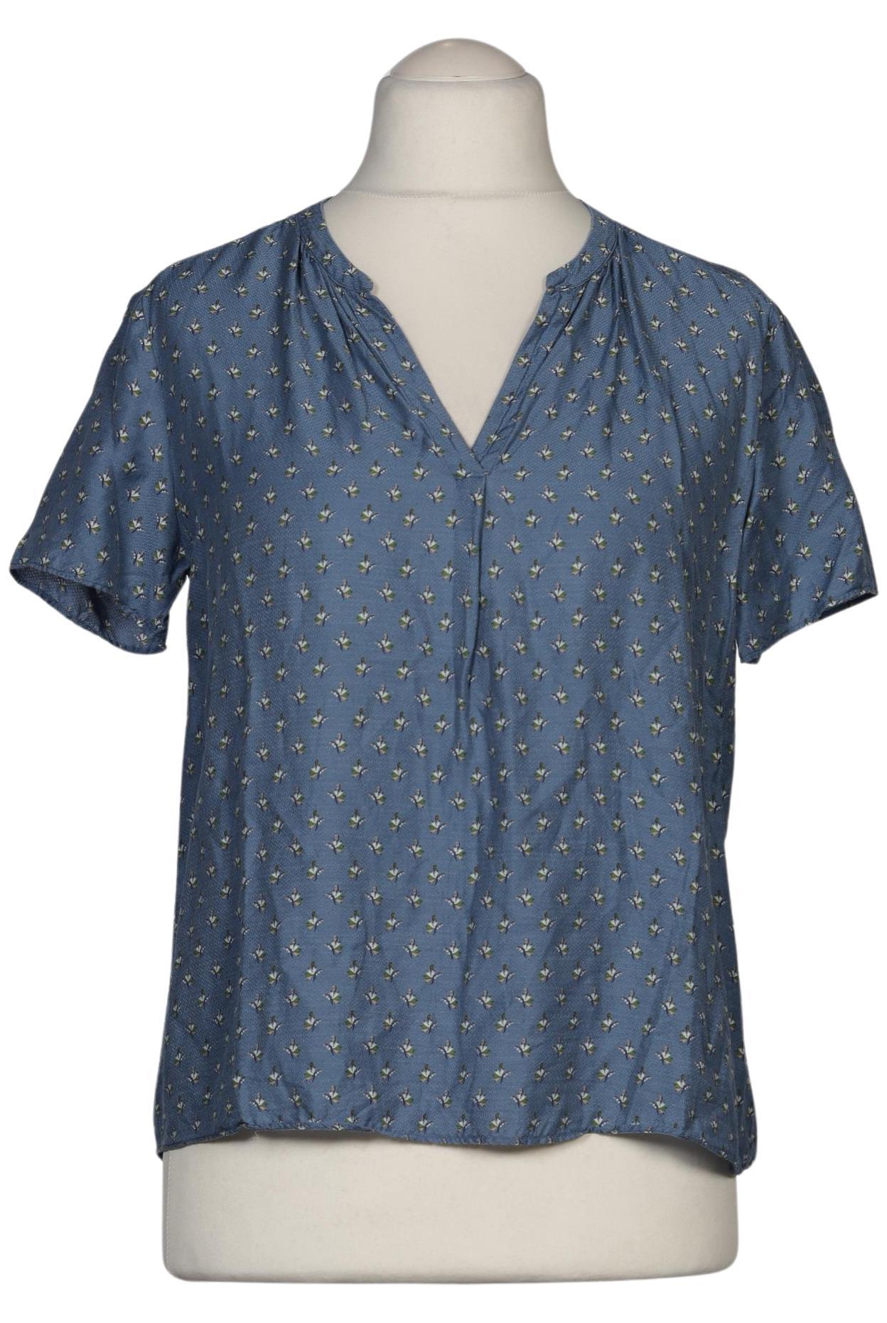 

Massimo Dutti Damen Bluse, blau, Gr. 40