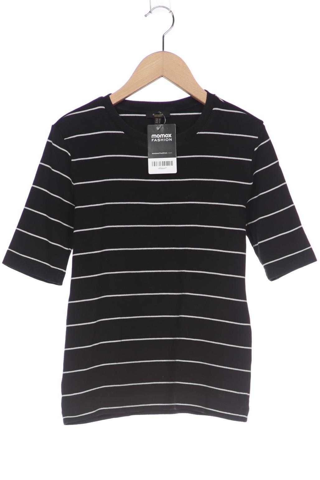 

Massimo Dutti Damen T-Shirt, schwarz