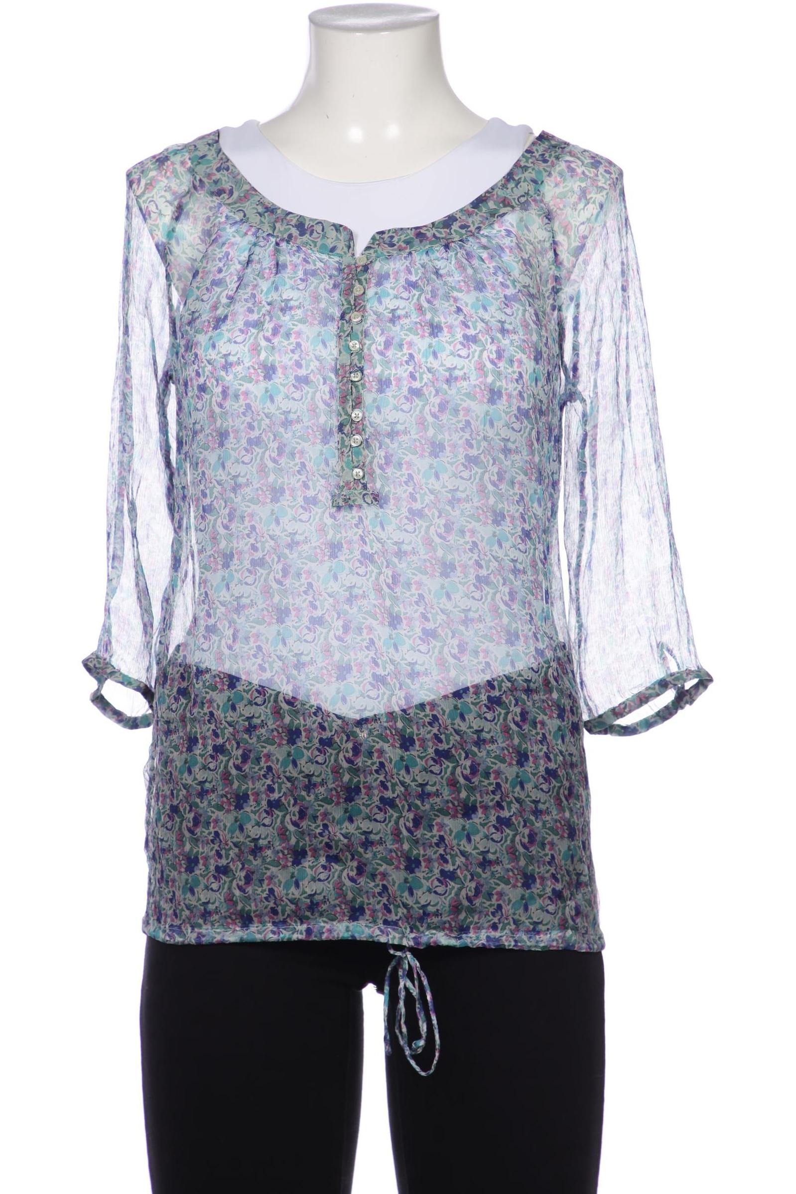 

Massimo Dutti Damen Bluse, blau, Gr. 38