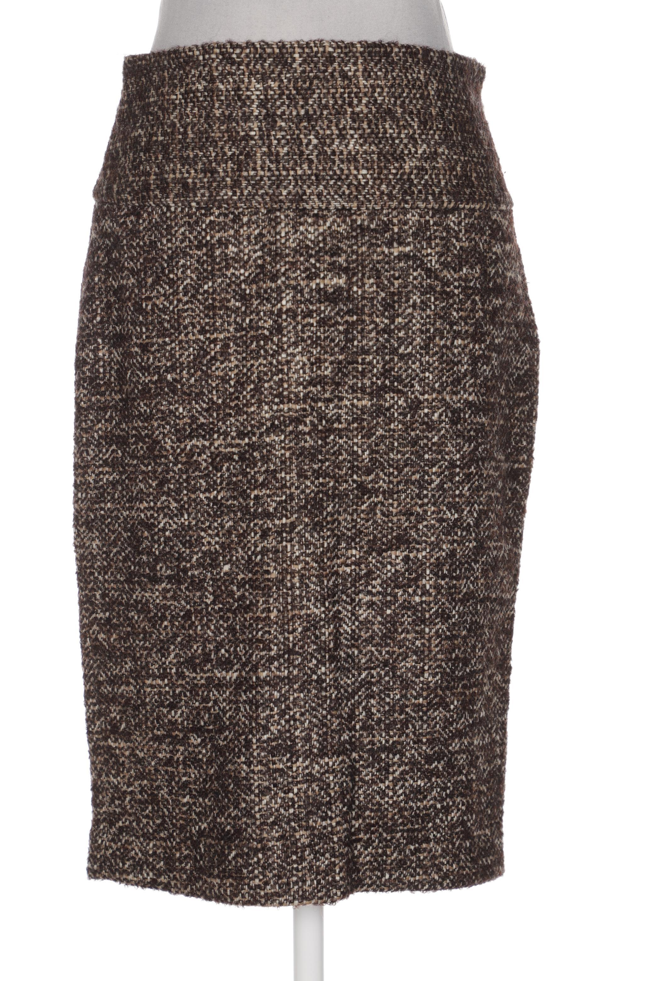 

Massimo Dutti Damen Rock, braun, Gr. 38