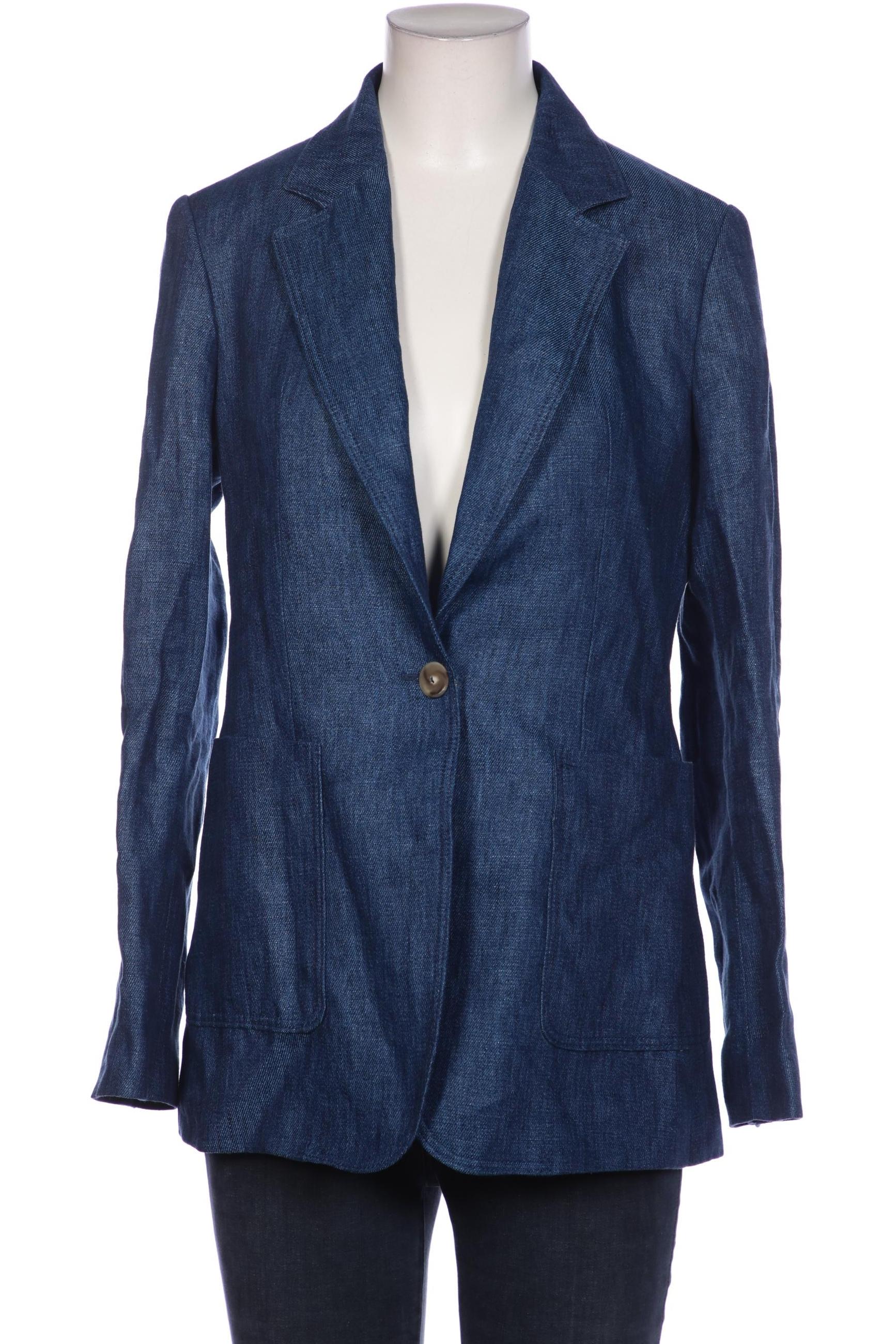 

Massimo Dutti Damen Blazer, blau, Gr. 38