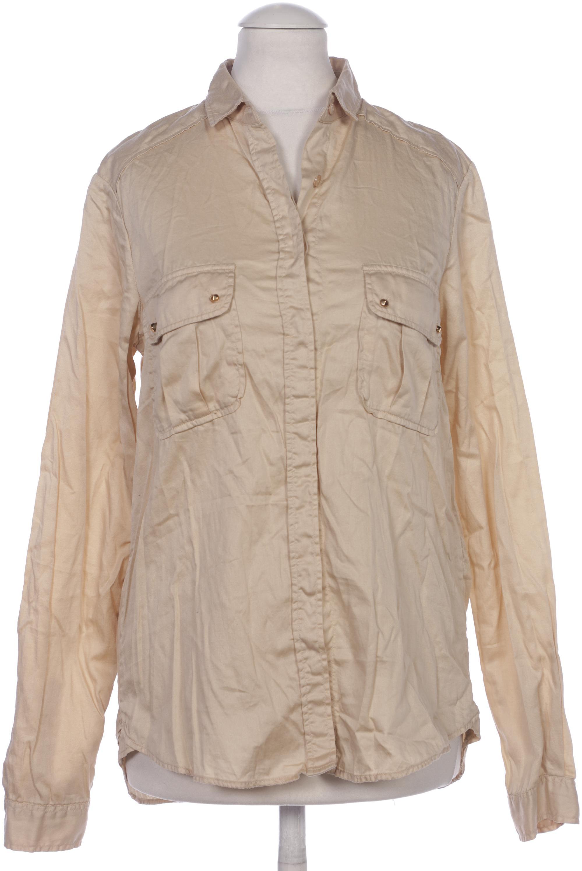 

Massimo Dutti Damen Bluse, beige, Gr. 36