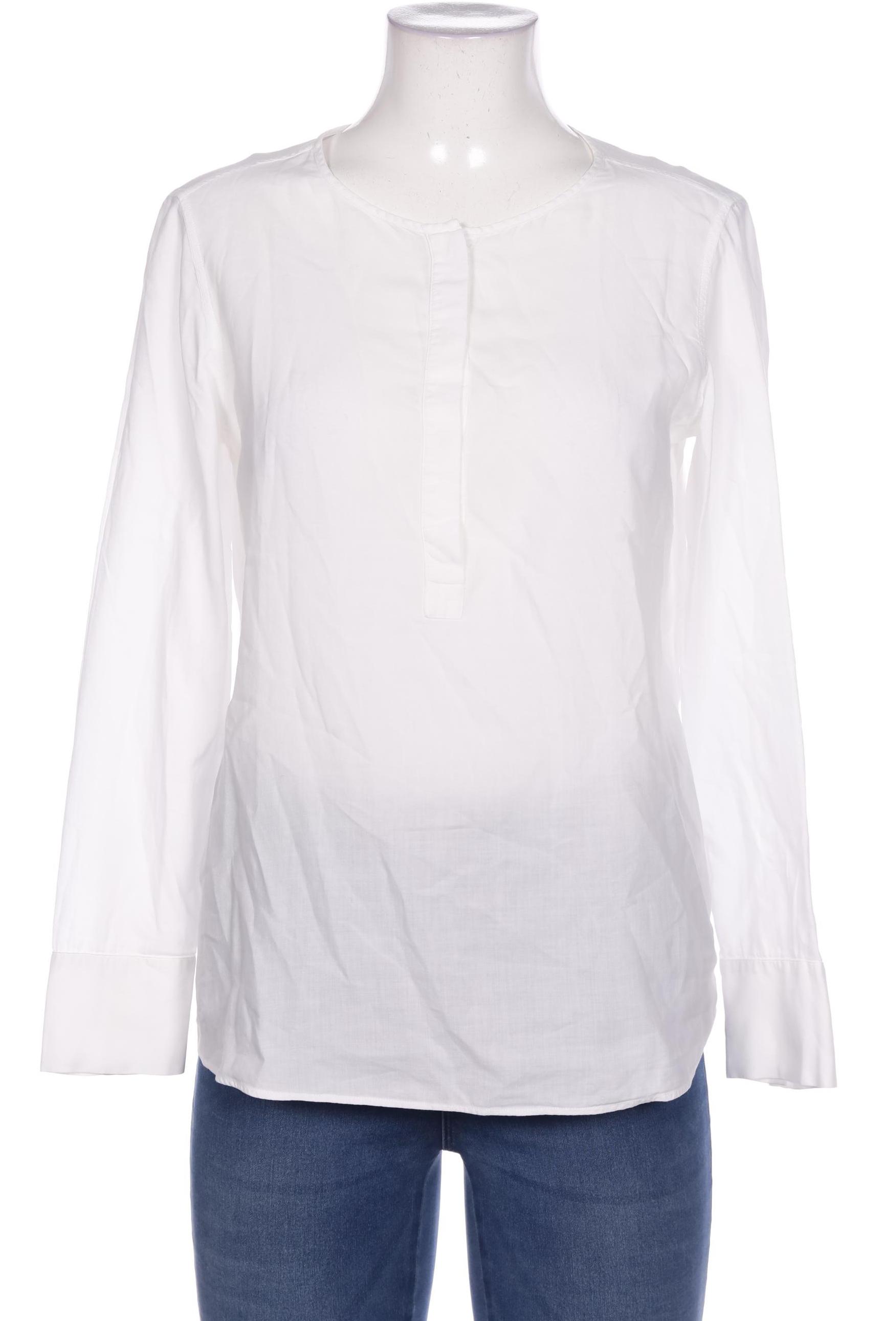 

Massimo Dutti Damen Bluse, weiß, Gr. 40