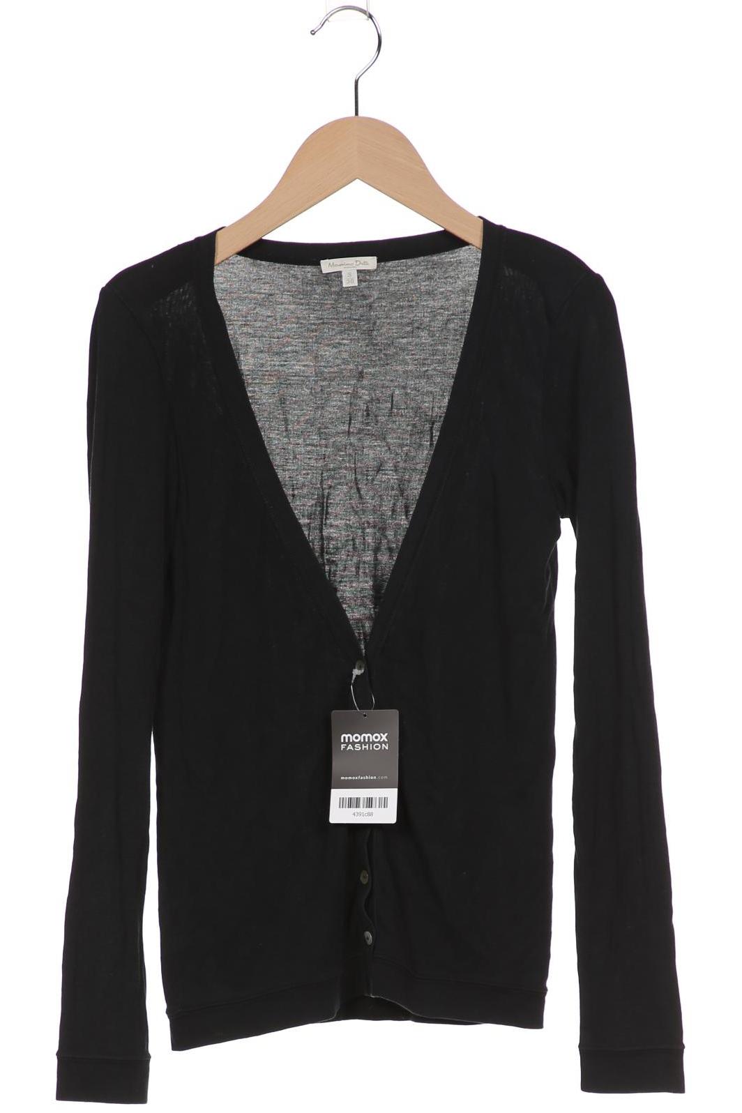 

Massimo Dutti Damen Strickjacke, schwarz, Gr. 36