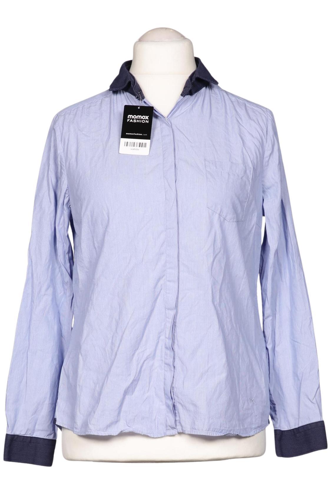 

Massimo Dutti Damen Bluse, blau, Gr. 44