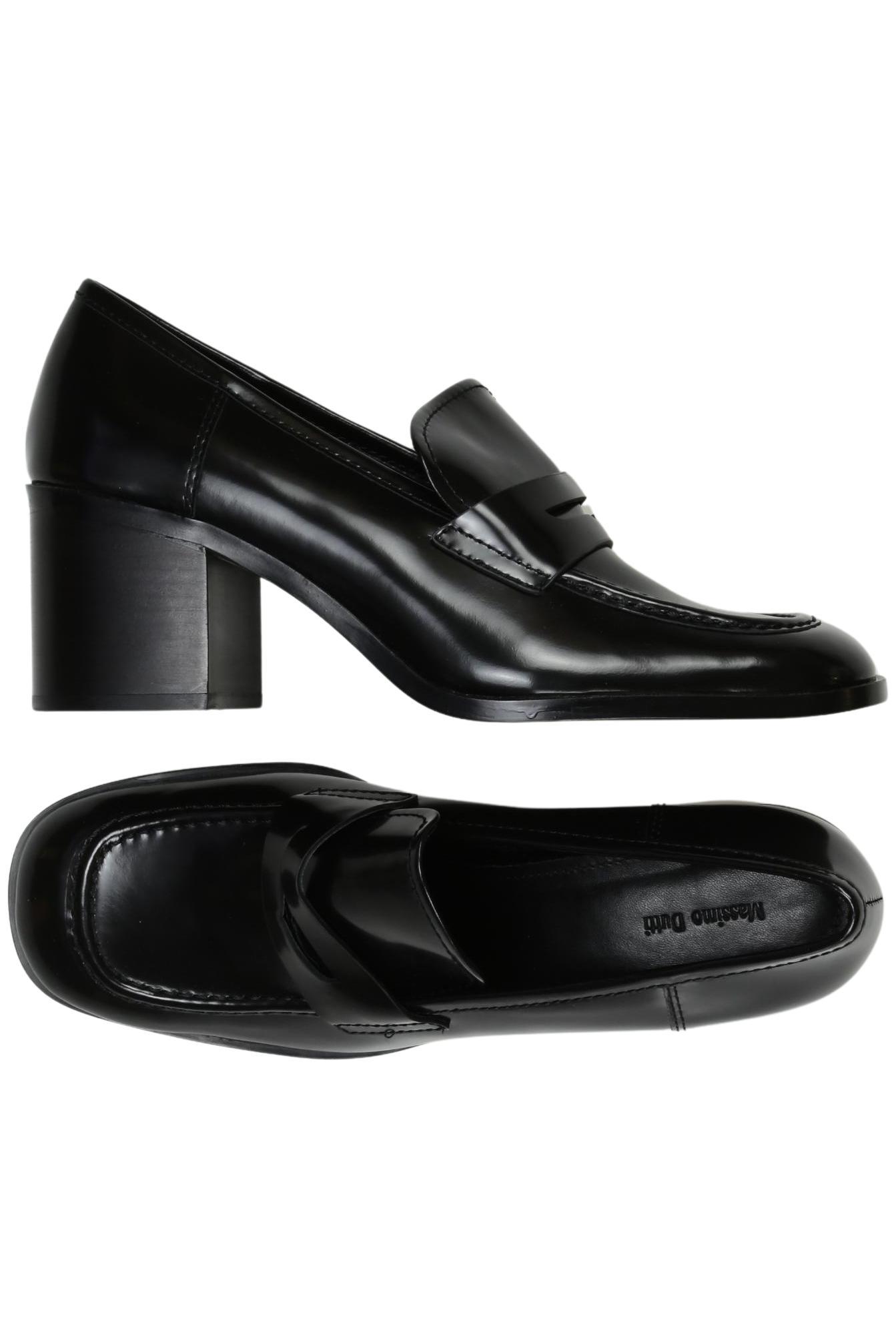 

Massimo Dutti Damen Halbschuh, schwarz, Gr. 40