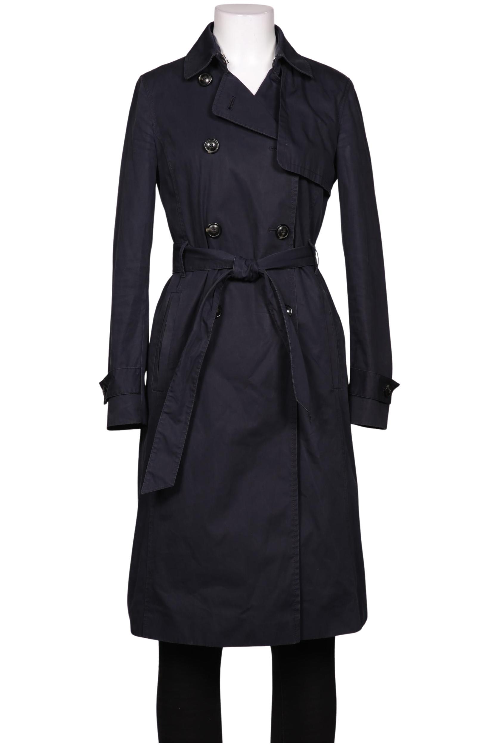 

Massimo Dutti Damen Mantel, marineblau, Gr. 34