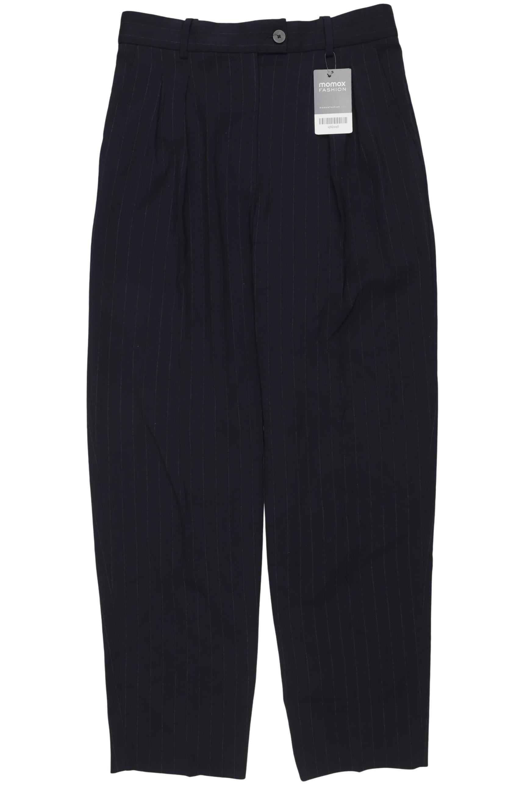 

Massimo Dutti Damen Stoffhose, marineblau, Gr. 38