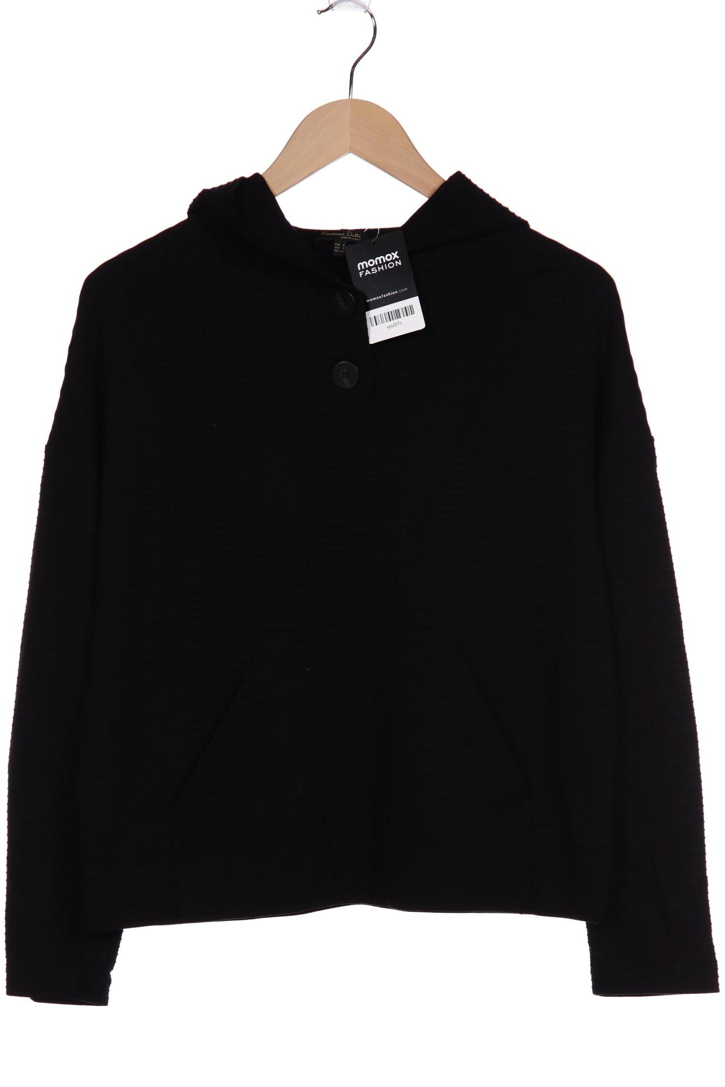 

Massimo Dutti Damen Kapuzenpullover, schwarz