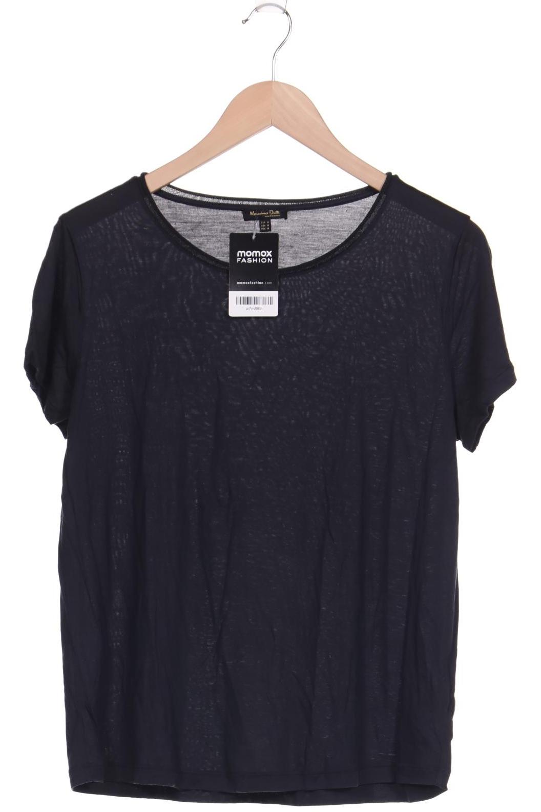 

Massimo Dutti Damen T-Shirt, schwarz, Gr. 38