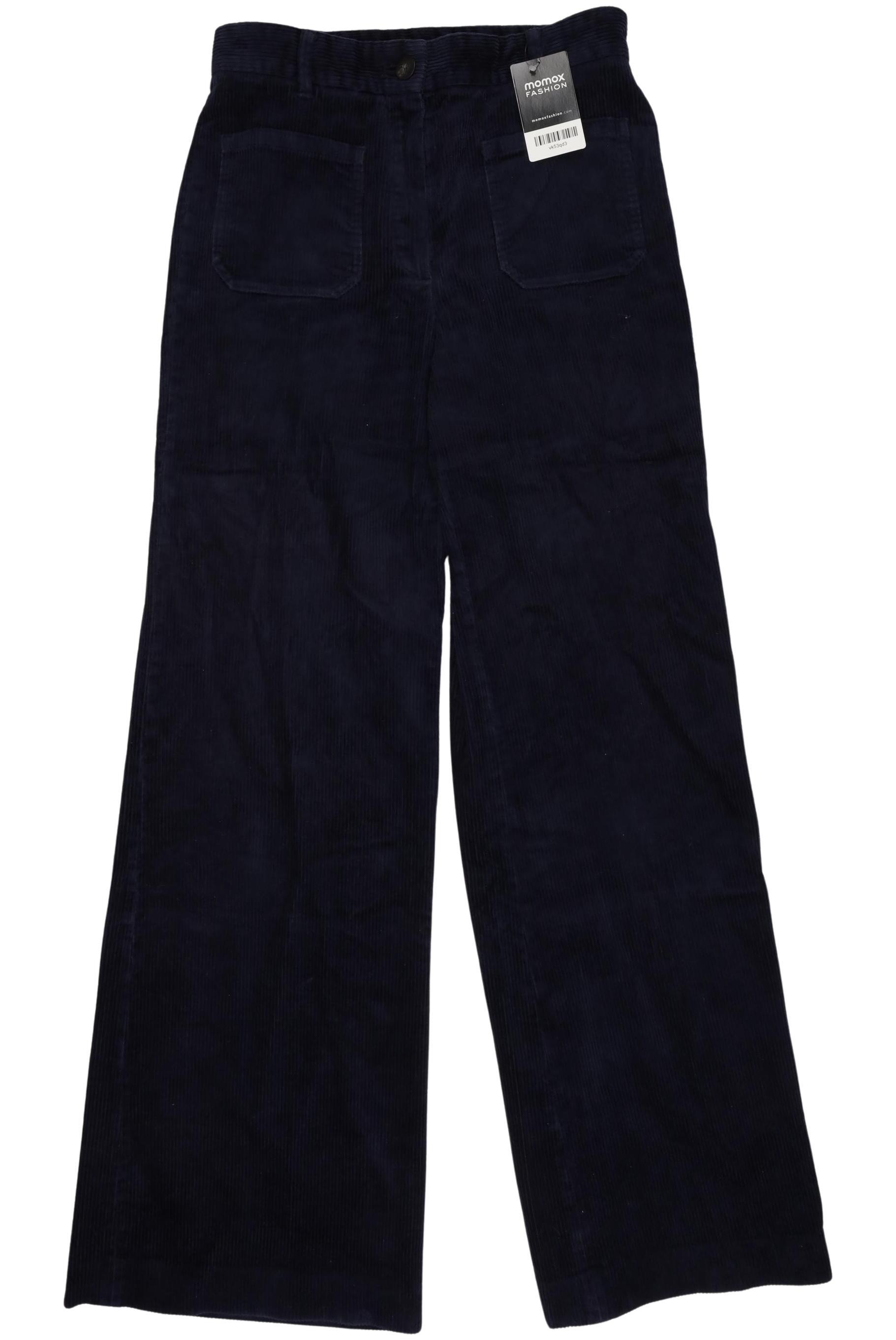 

Massimo Dutti Damen Stoffhose, marineblau, Gr. 40