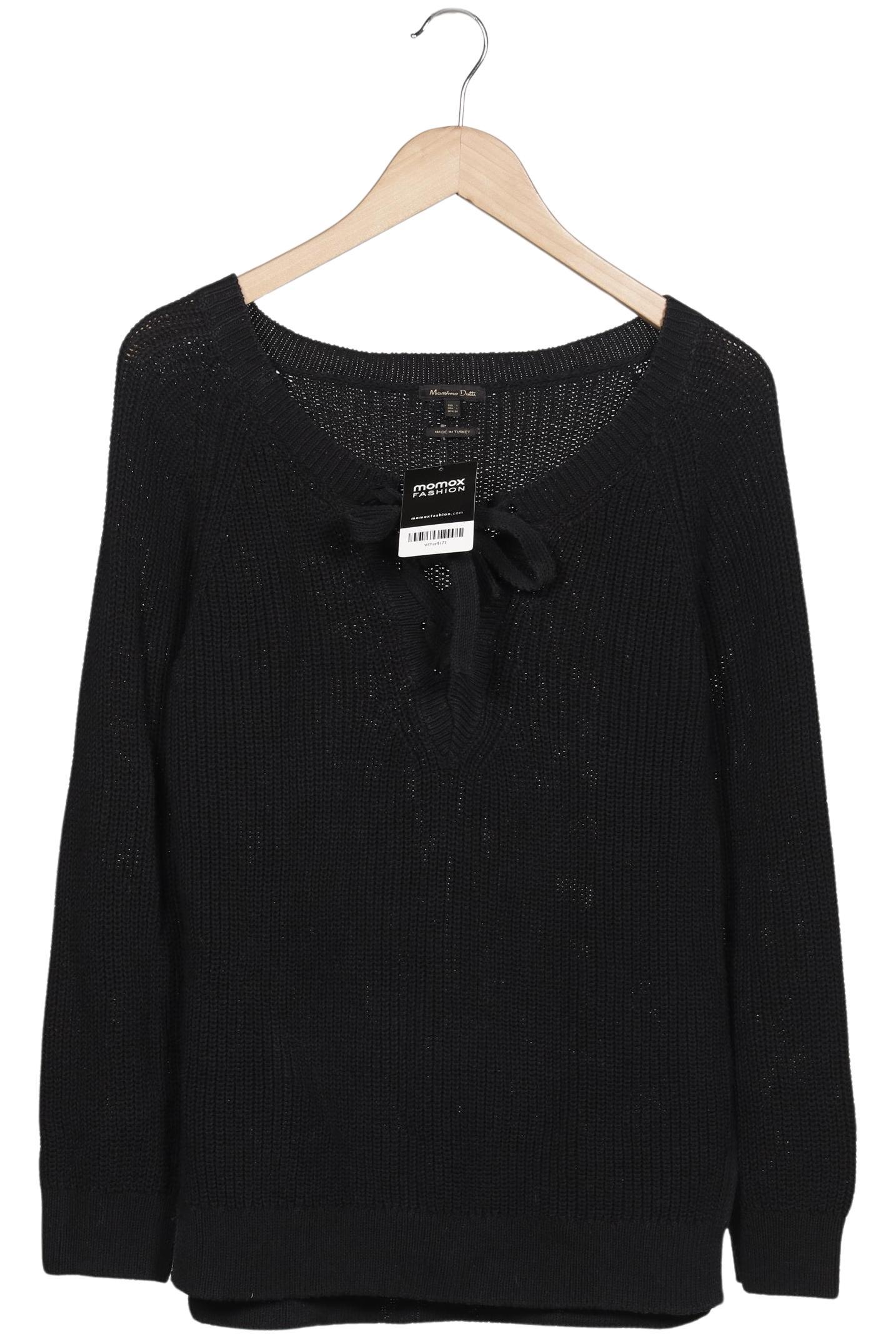 

Massimo Dutti Damen Pullover, schwarz, Gr. 42