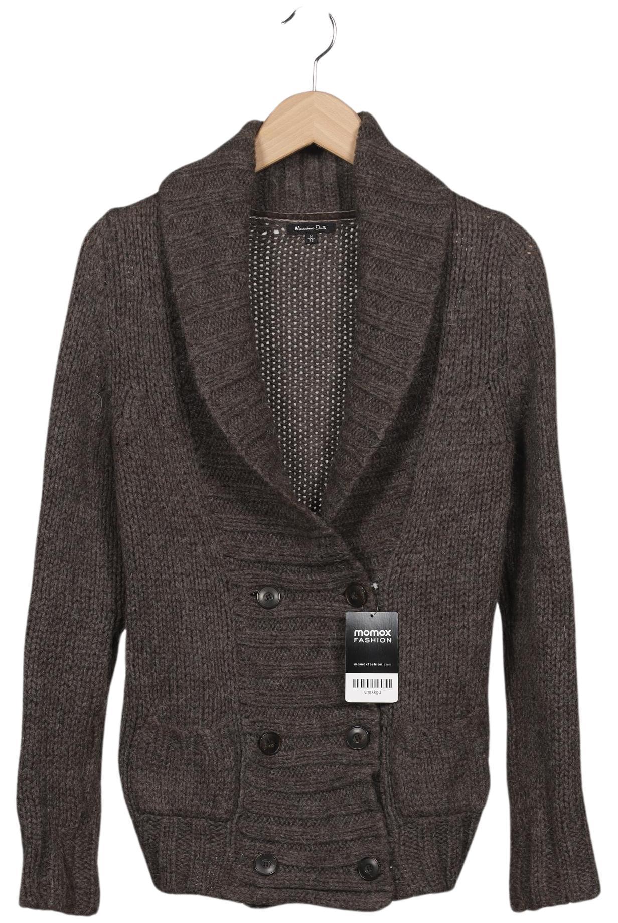 

Massimo Dutti Damen Strickjacke, braun, Gr. 32