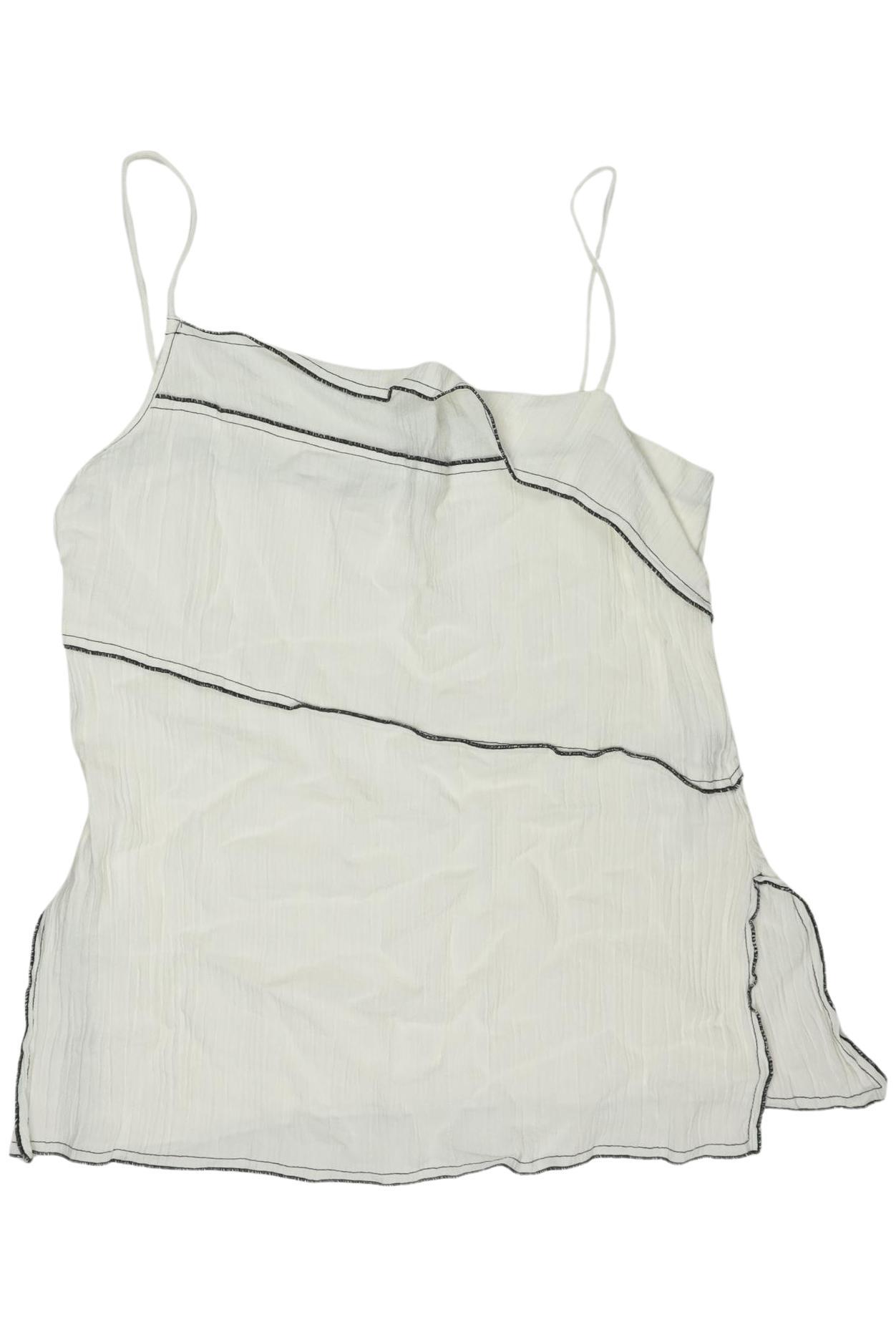 

Massimo Dutti Damen Top, weiß, Gr. 38