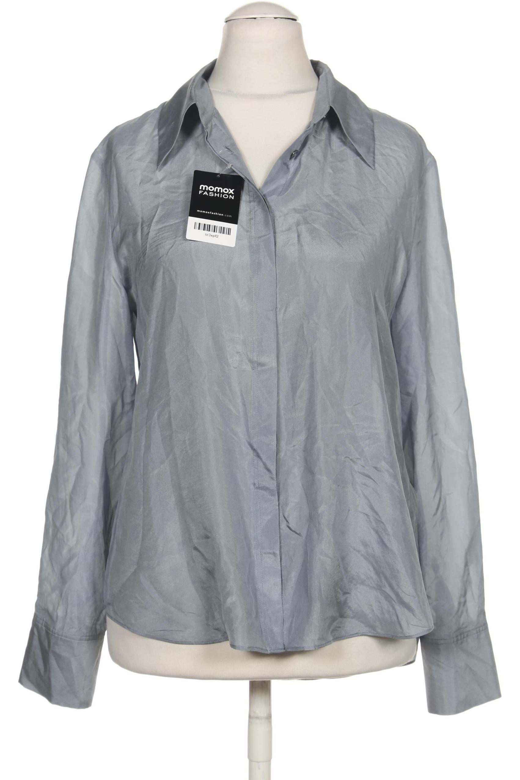 

Massimo Dutti Damen Bluse, hellblau, Gr. 38