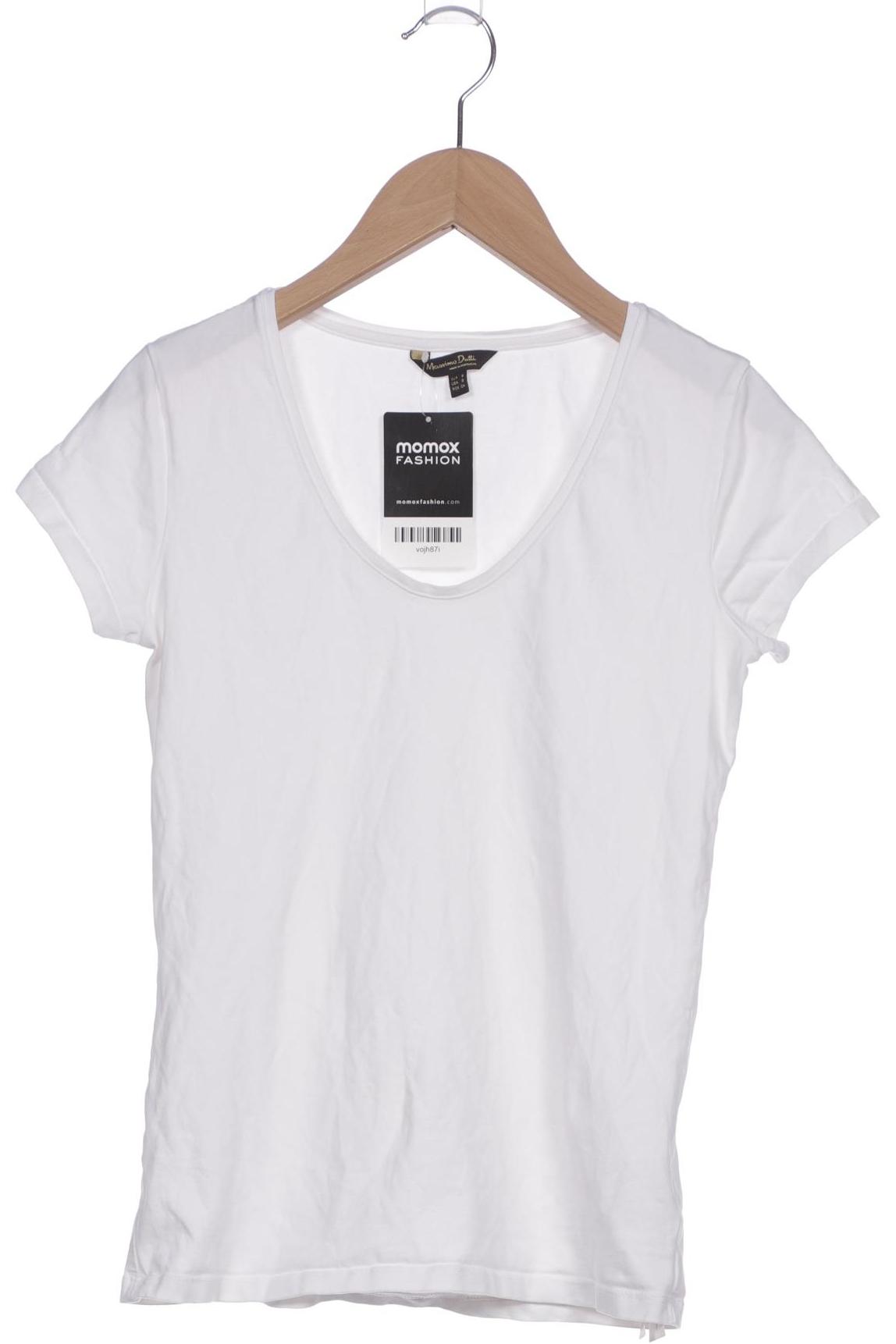 

Massimo Dutti Damen T-Shirt, weiß, Gr. 36
