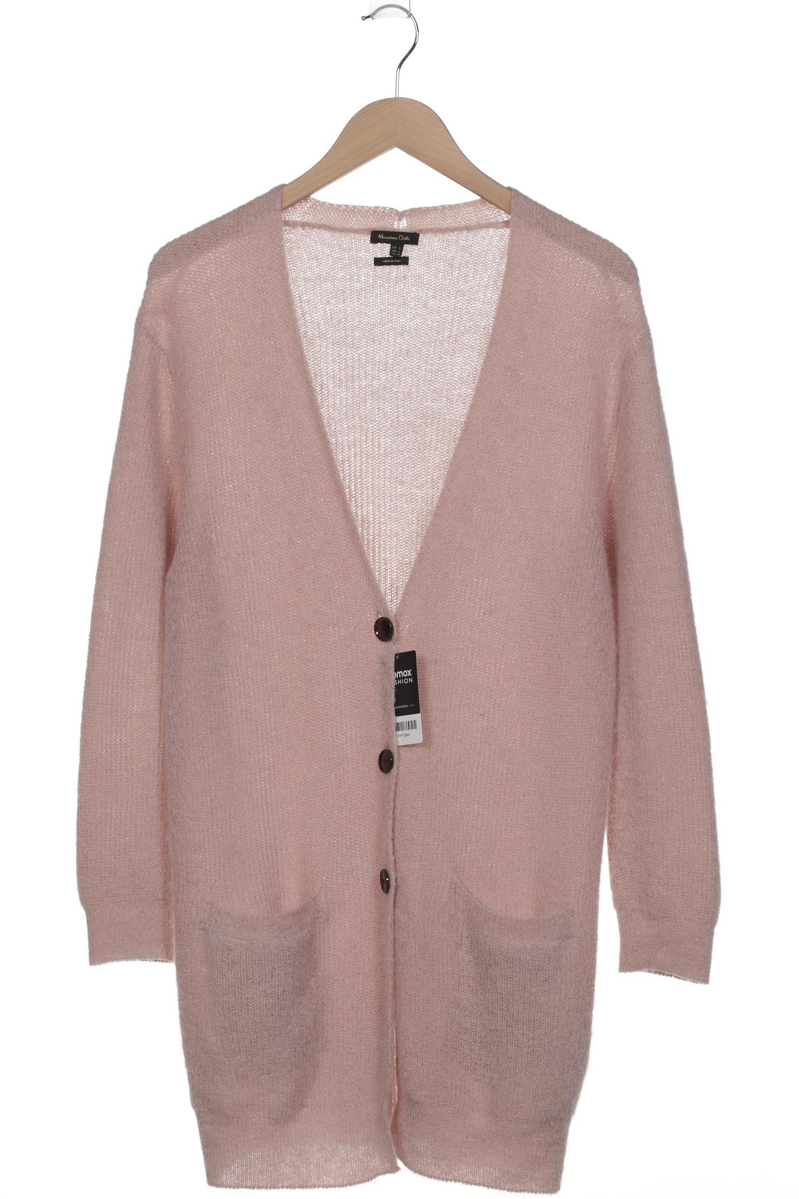 

Massimo Dutti Damen Strickjacke, pink, Gr. 42