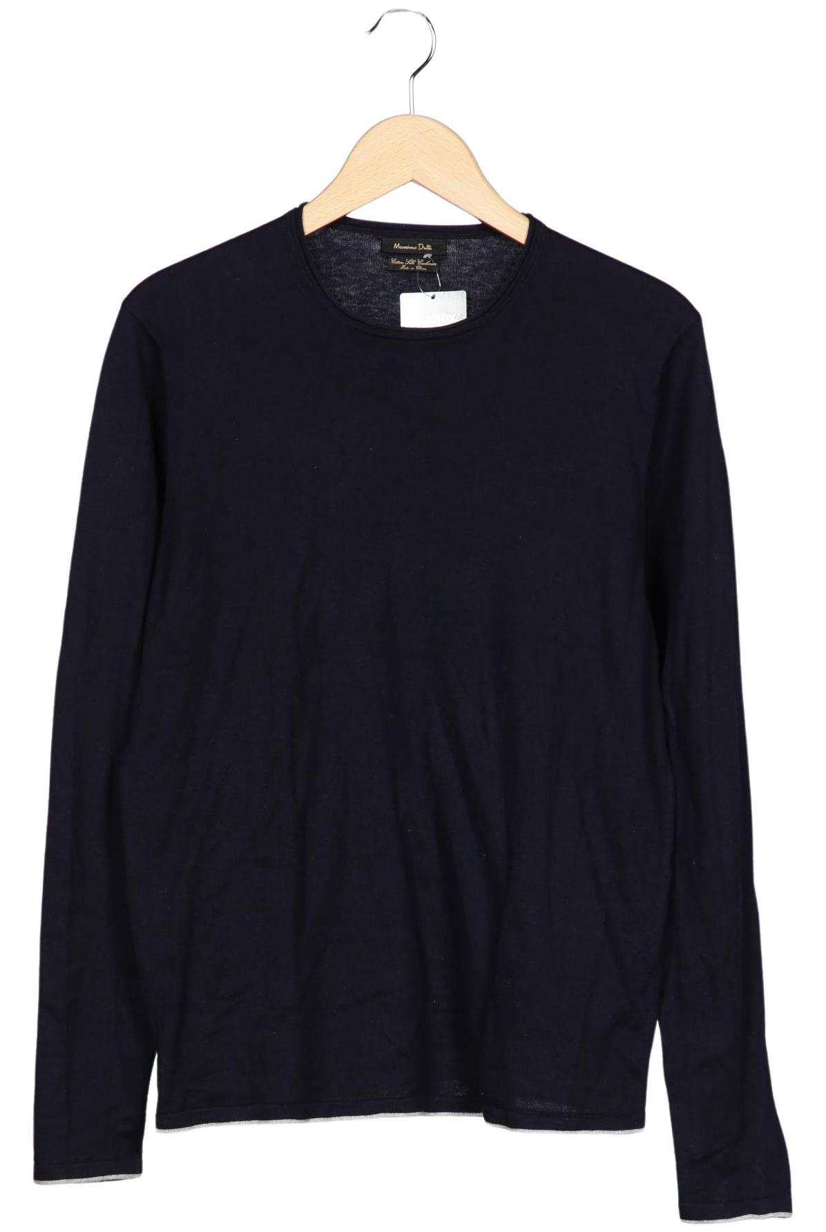 

Massimo Dutti Damen Pullover, marineblau, Gr. 42