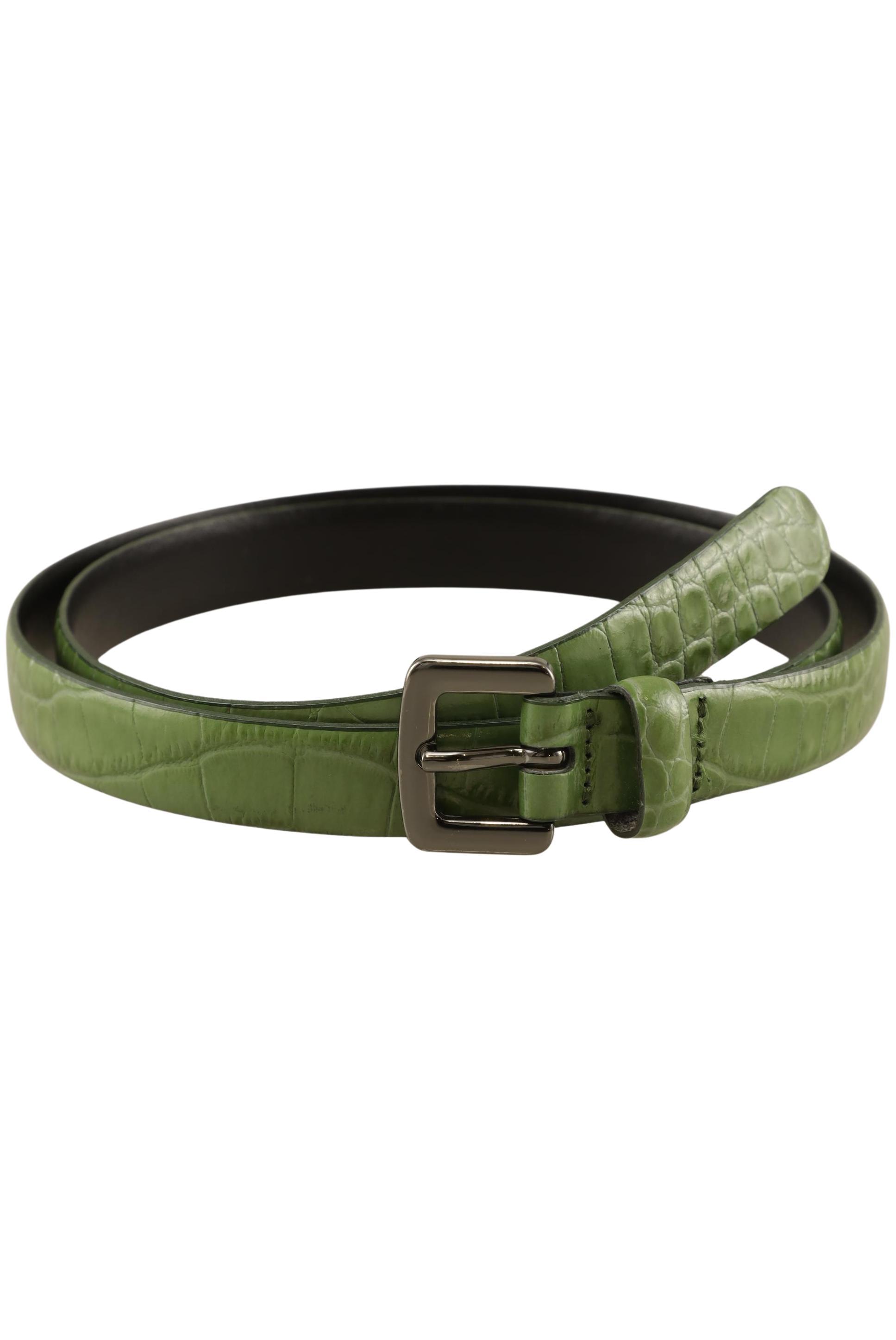 

Massimo Dutti Damen Gürtel, grün, Gr. 75